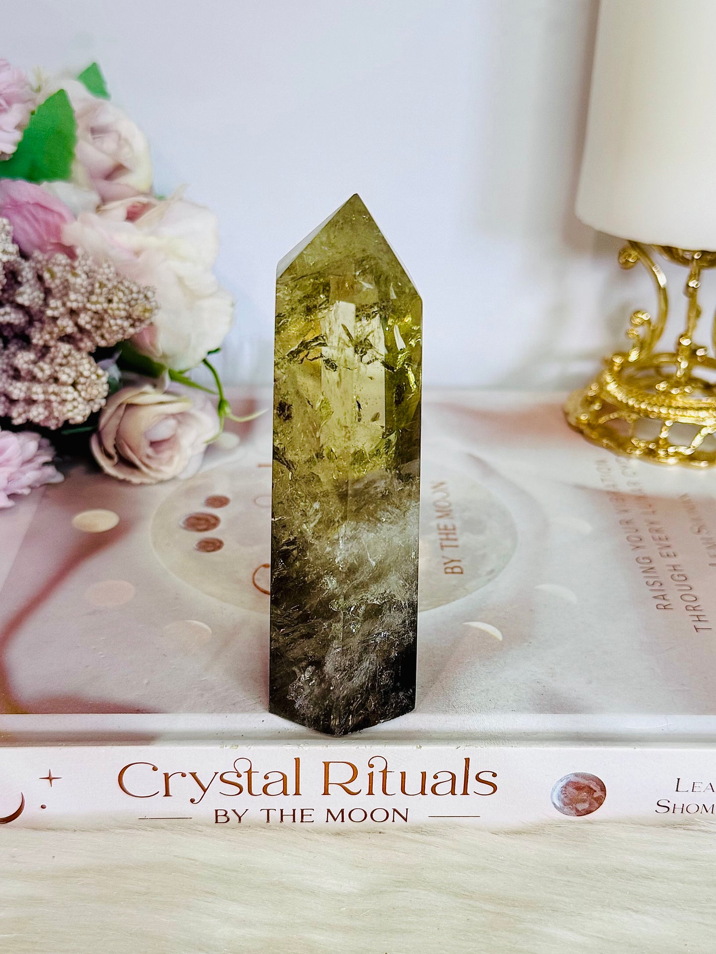 Citrine Chunky Tower 11cm