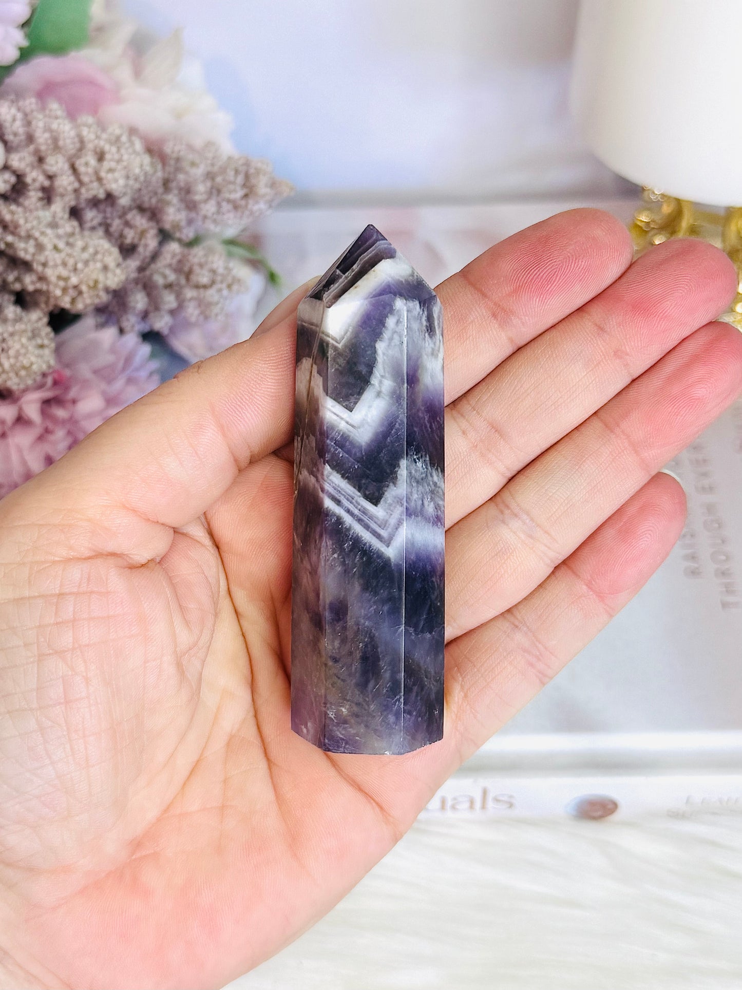 Chevron | Dream Amethyst Tower 9cm