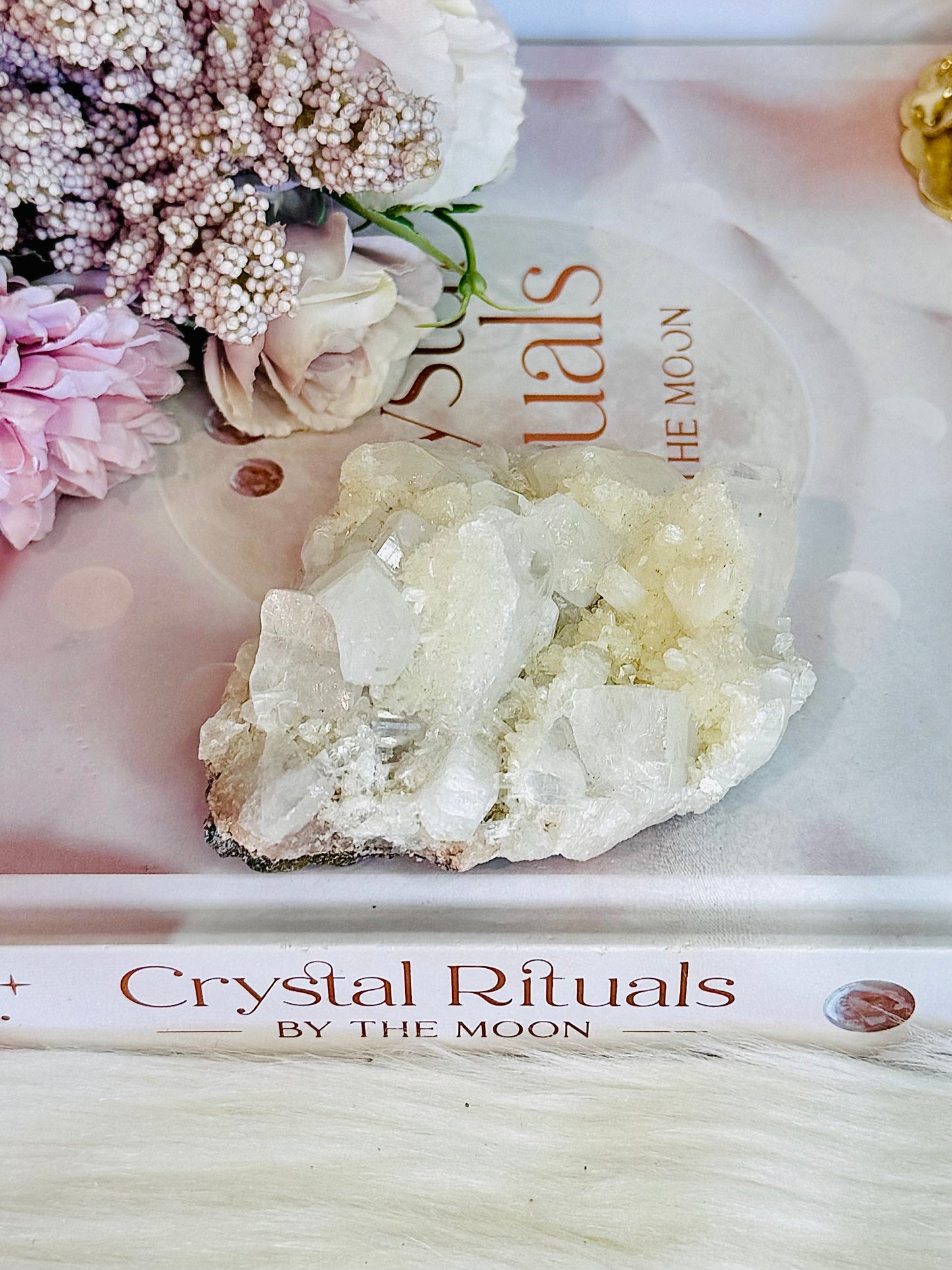 Natural Apophyllite Cluster 8cm