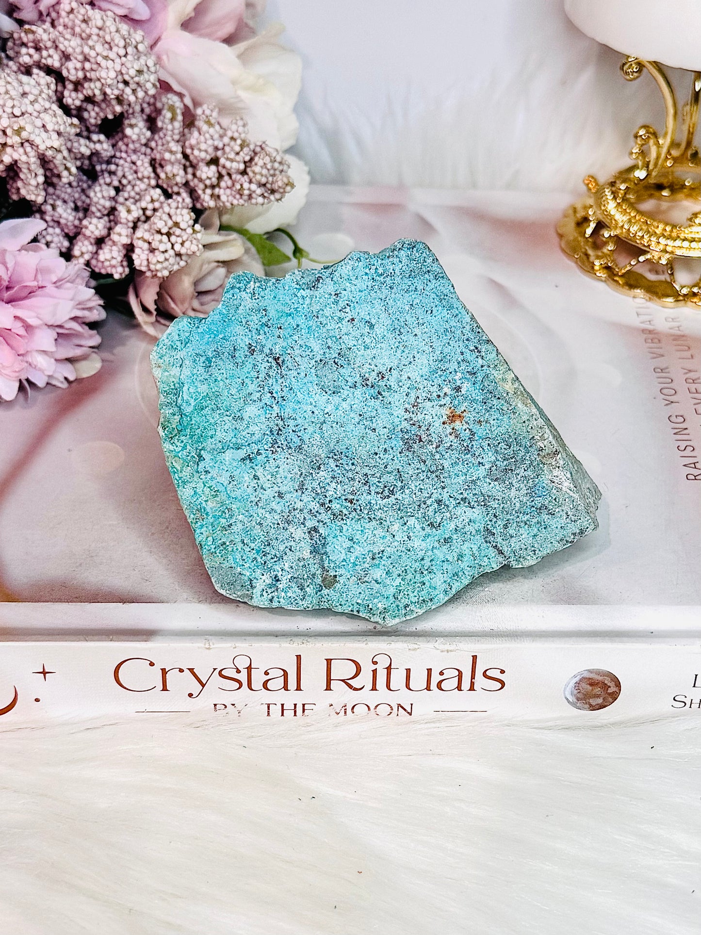 Raw Natural 8cm Chrysocolla Specimen