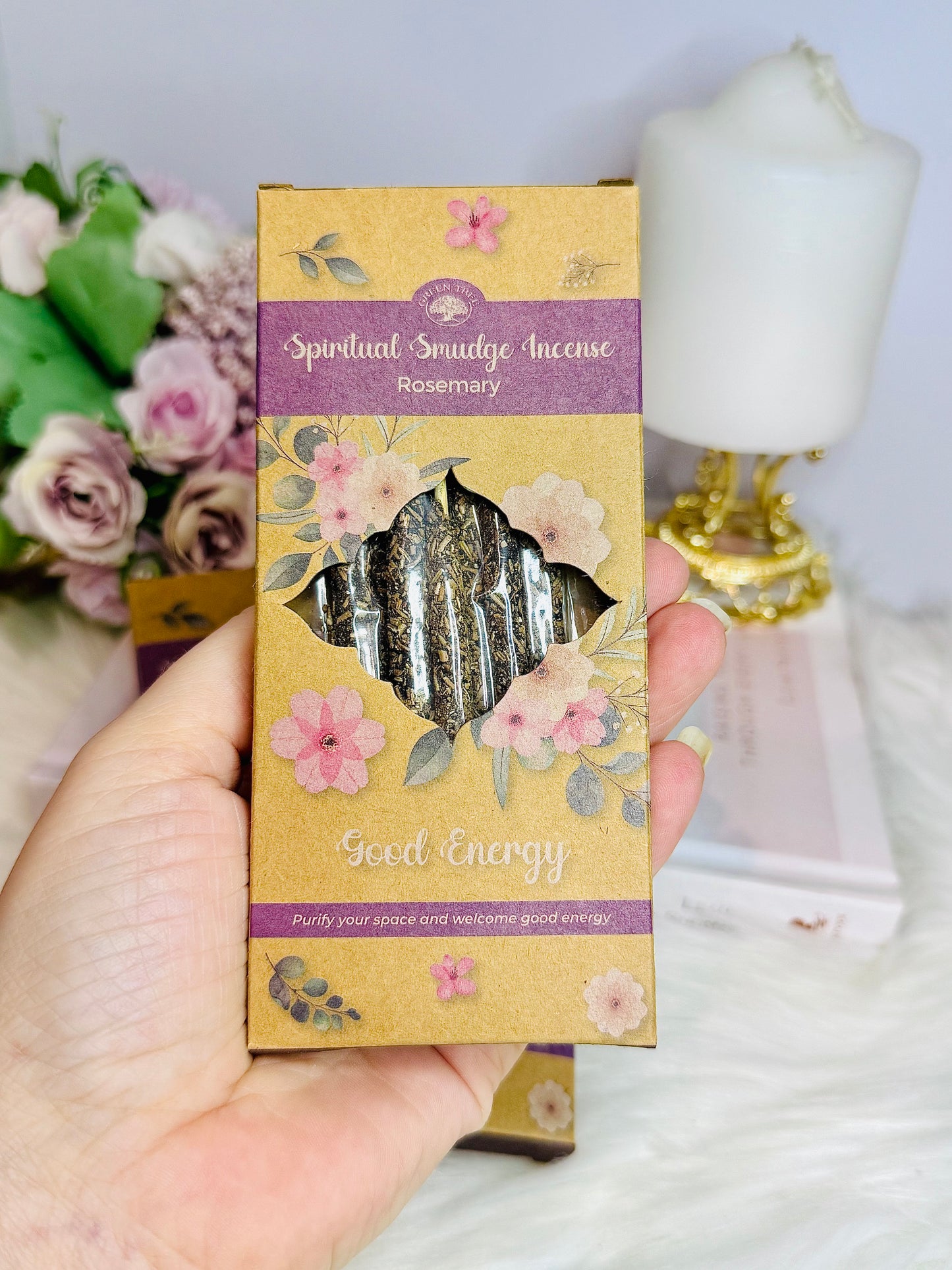 Rosemary Smudge Incense Sticks Pack of 8