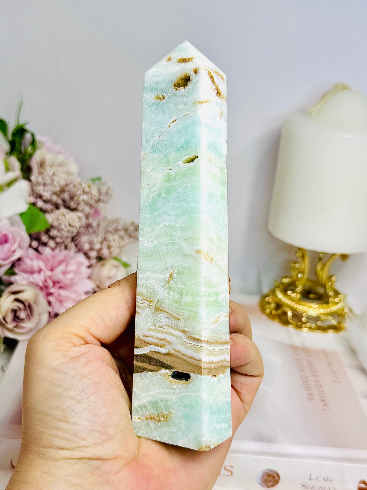 Caribbean Calcite Tower 15cm
