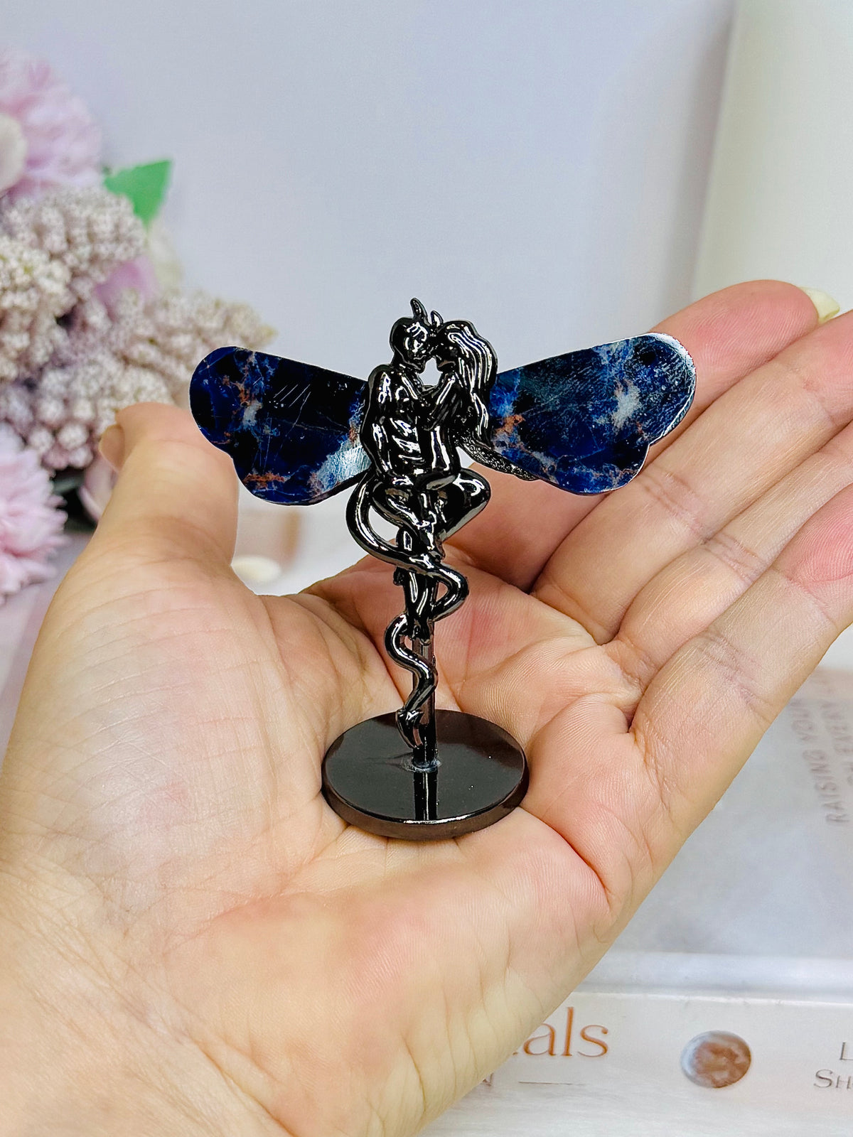 Sodalite Angel | Devil Wings 7cm