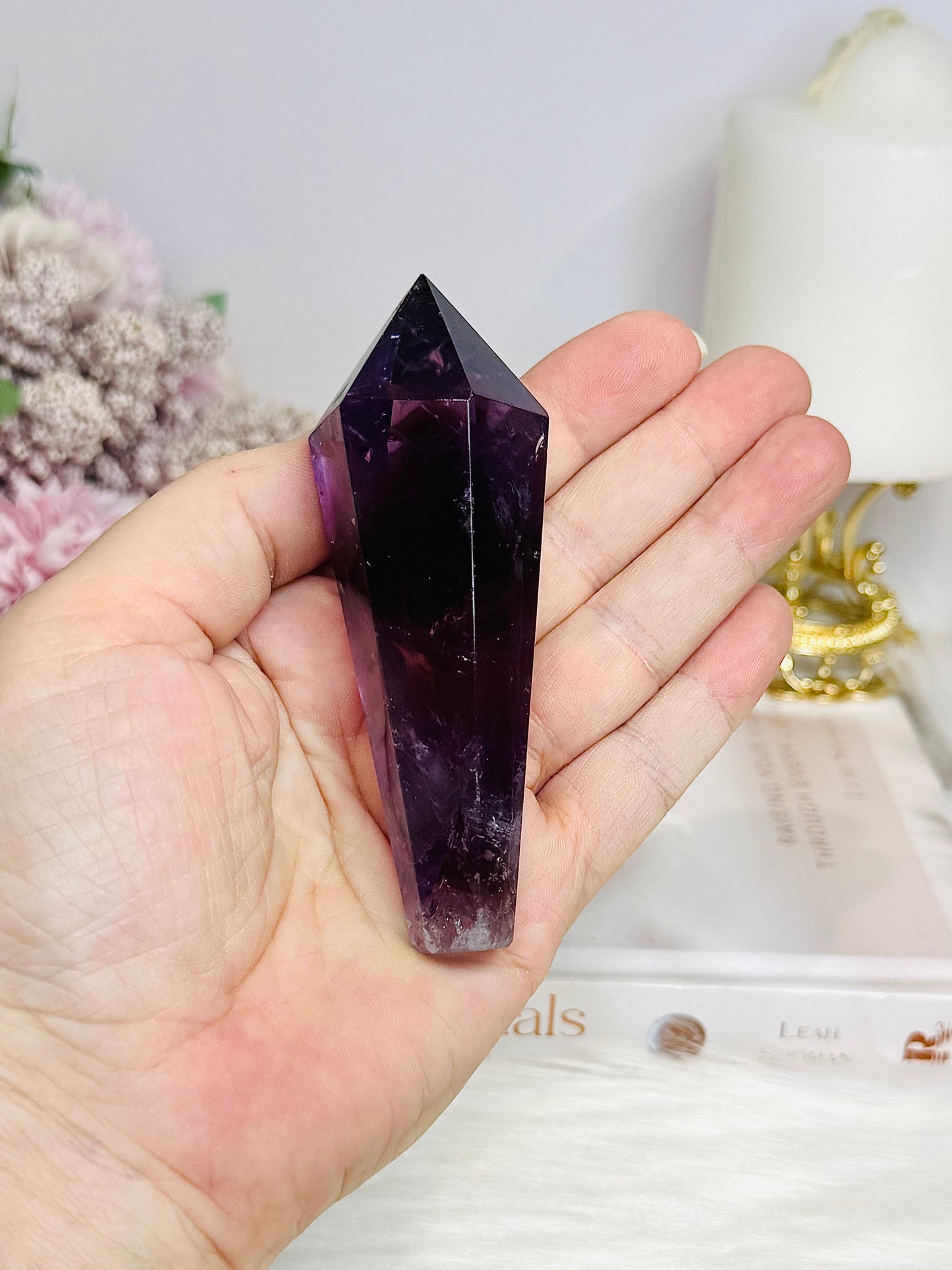 Phantom Amethyst Obelisk | Tower 9.5cm