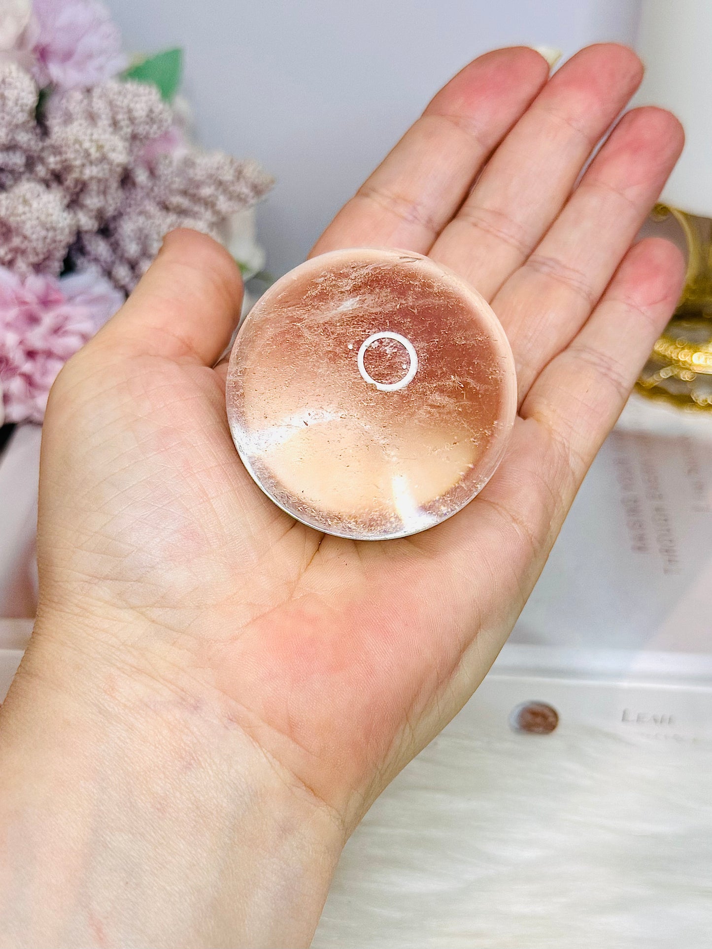 Clear Quartz Sphere On Stand 171g