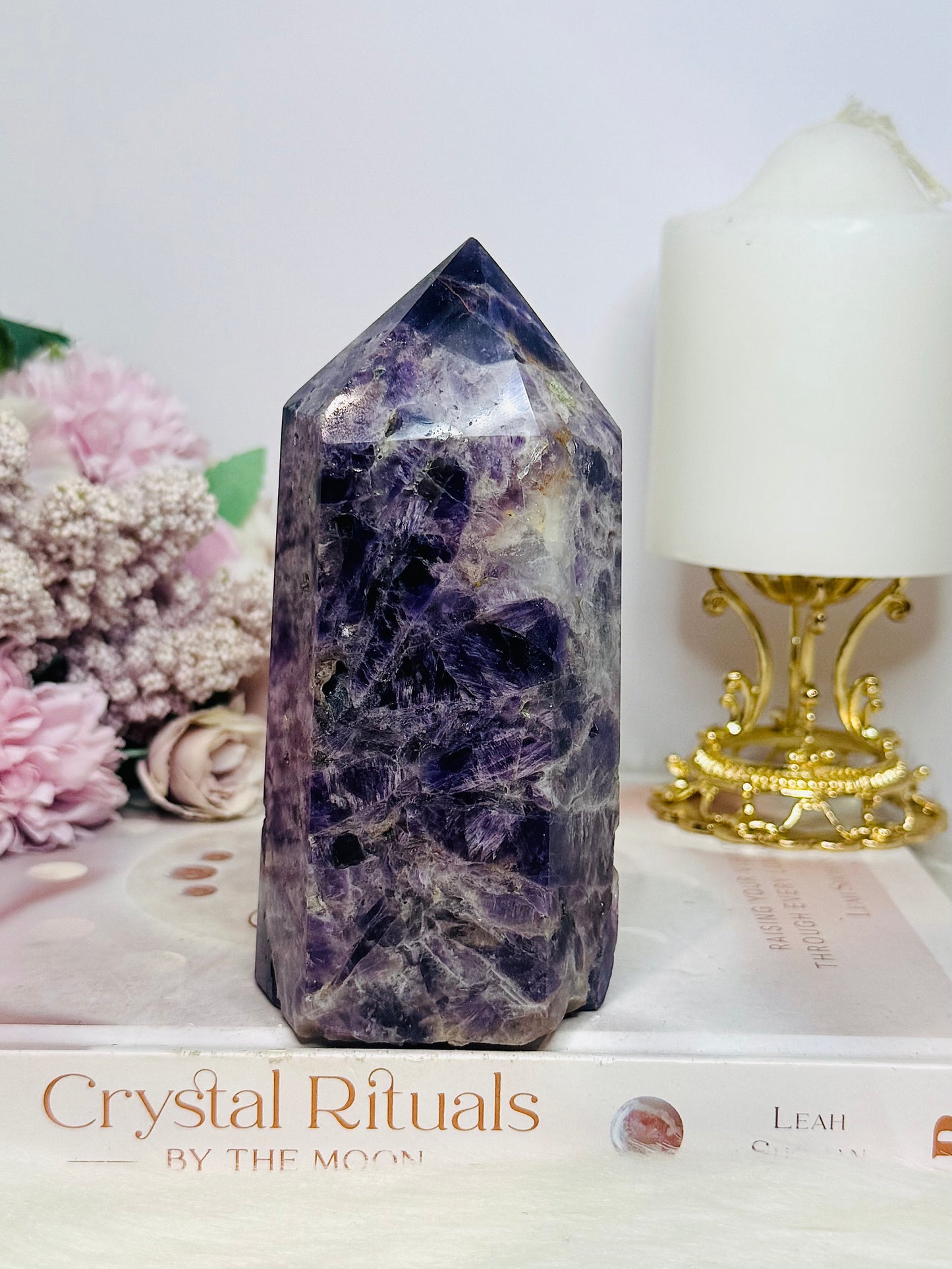 Large Dream | Chevron Amethyst Chunky Tower | Generator 13cm 652g