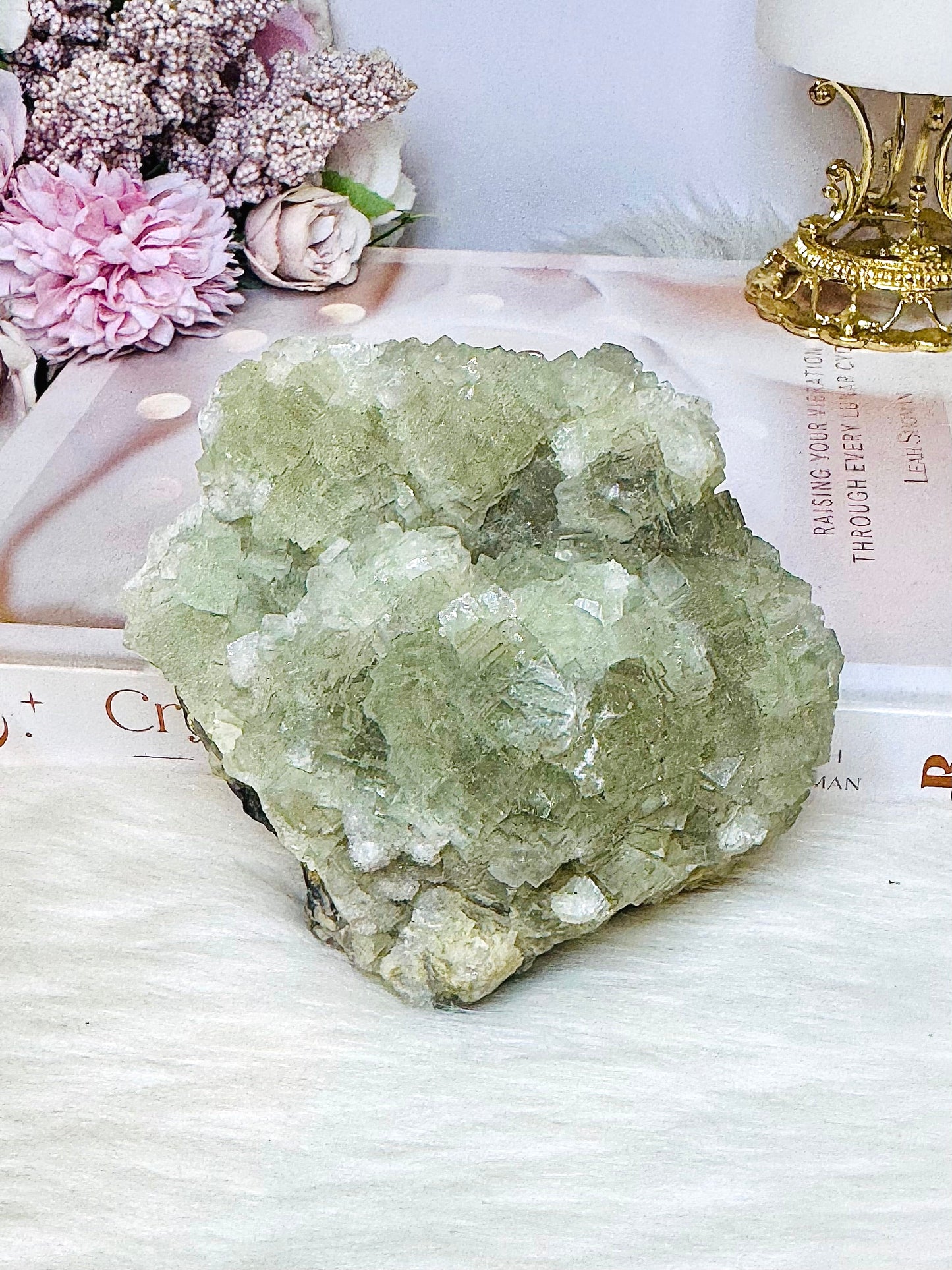 Large Natural Green Fluorite Specimen 722g