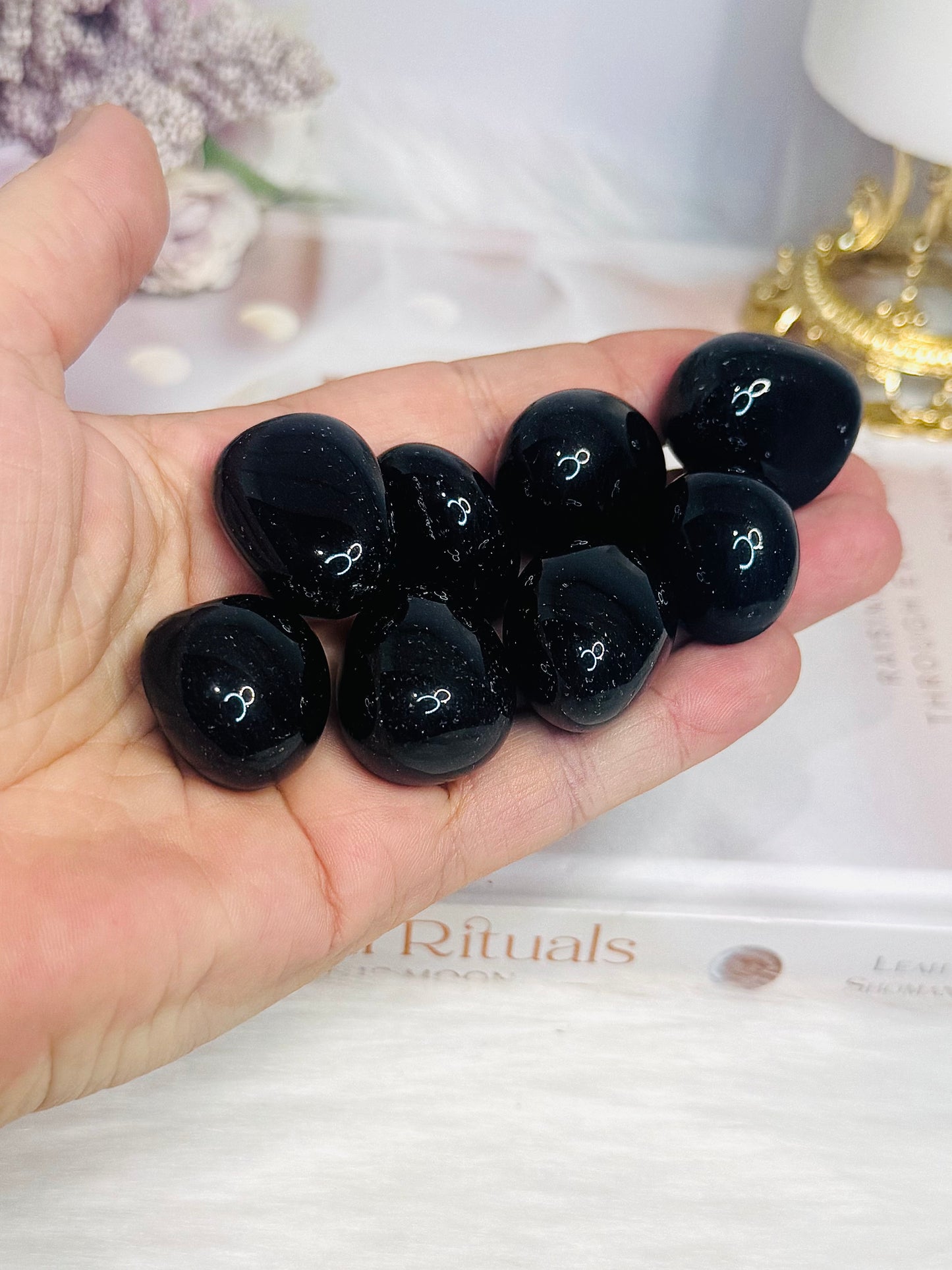 Protection | Healing ~ Black Obsidian Tumble Stones $5 each x