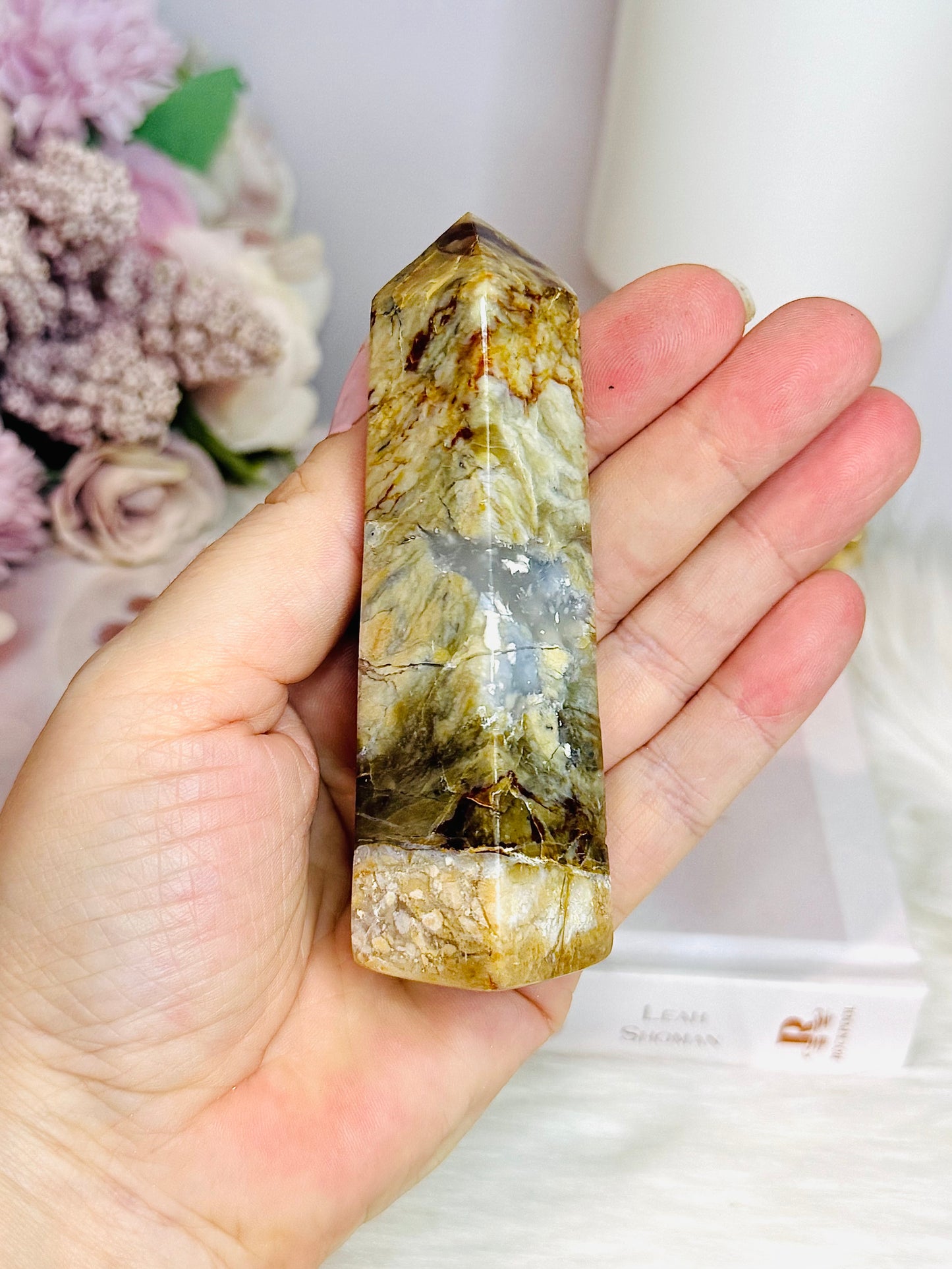 Chunky Jasper Obelisk | Tower 10cm