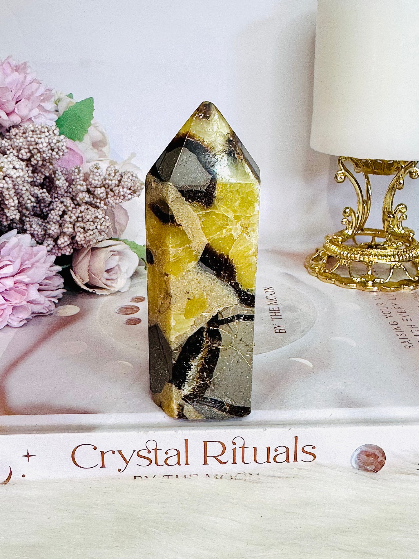 Septarian Druzy Tower 10cm