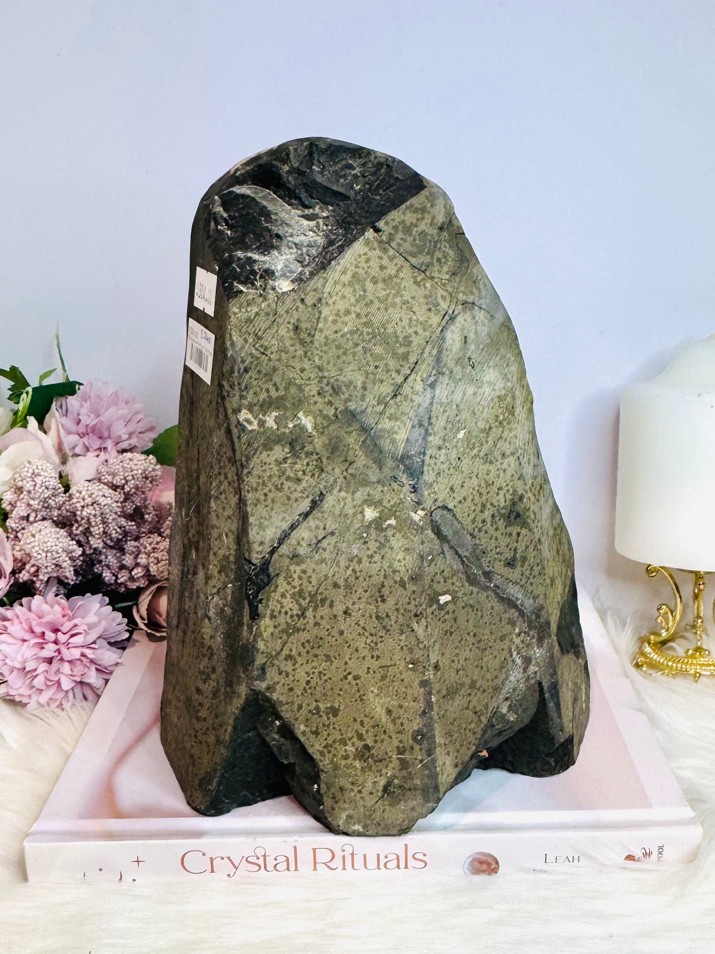 Huge High Grade Black Galaxy Amethyst Base Cut Cluster 3.23KG 21.5cm