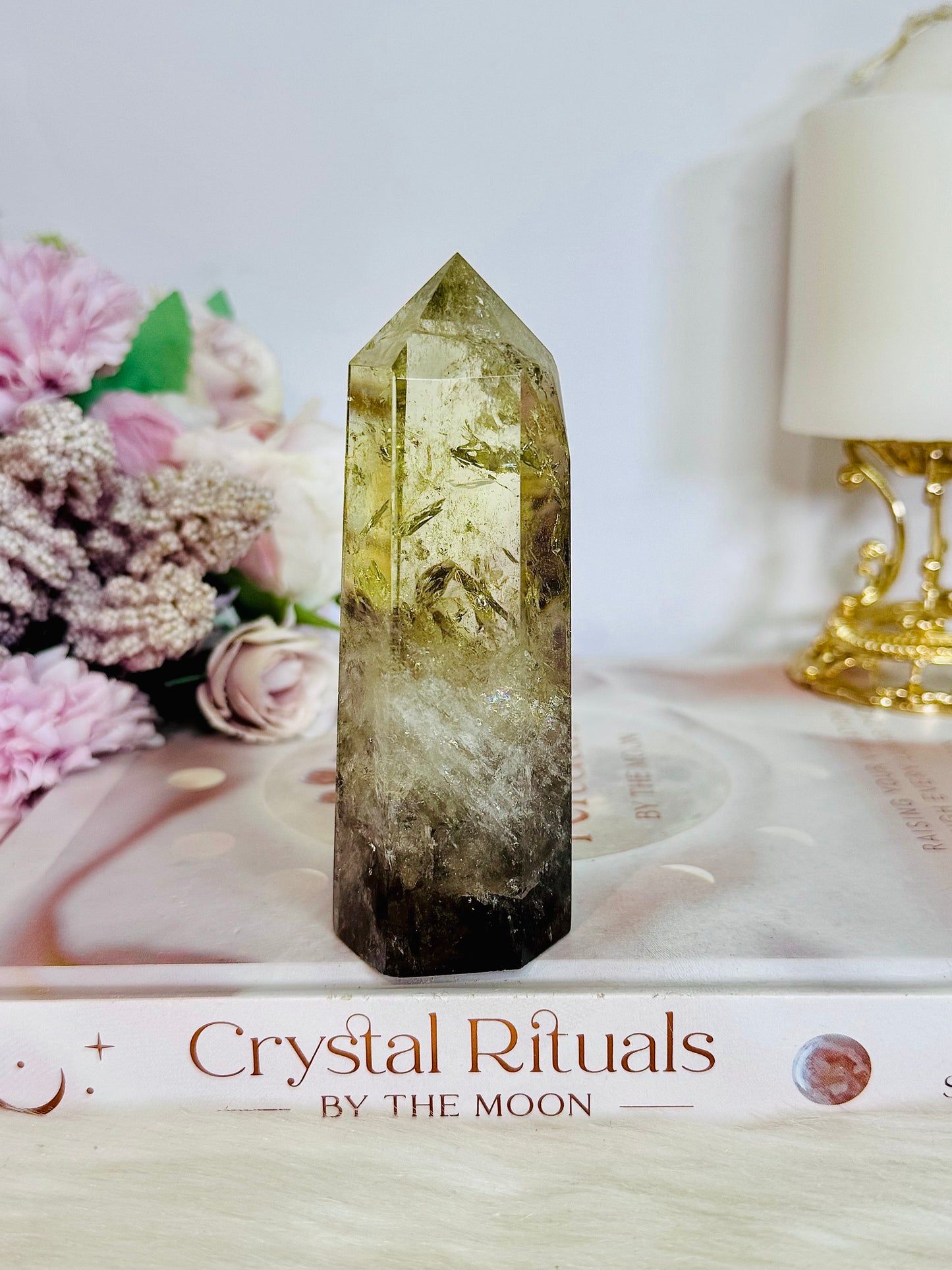 Citrine Chunky Tower 11cm