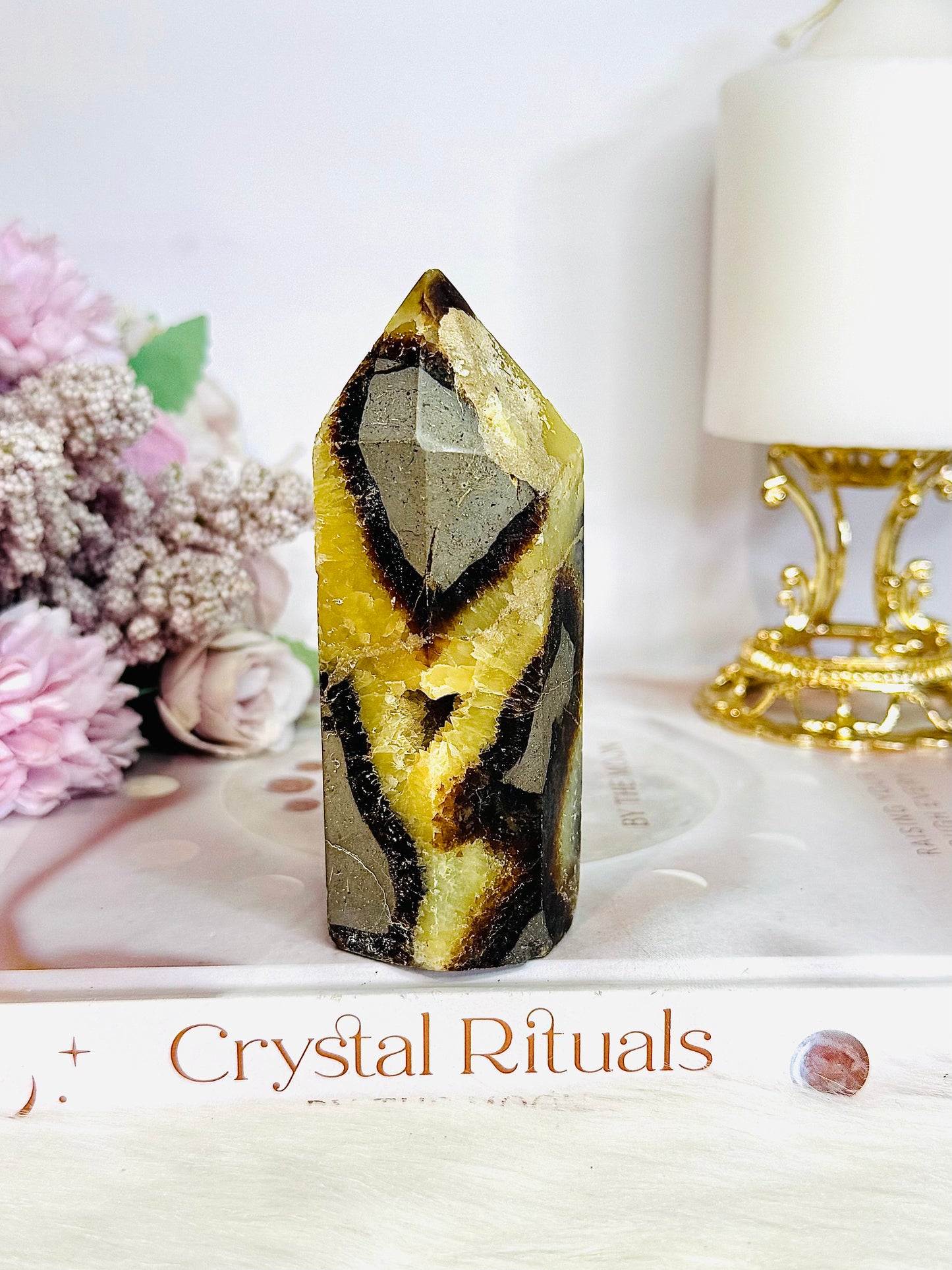 Septarian Druzy Tower 10cm