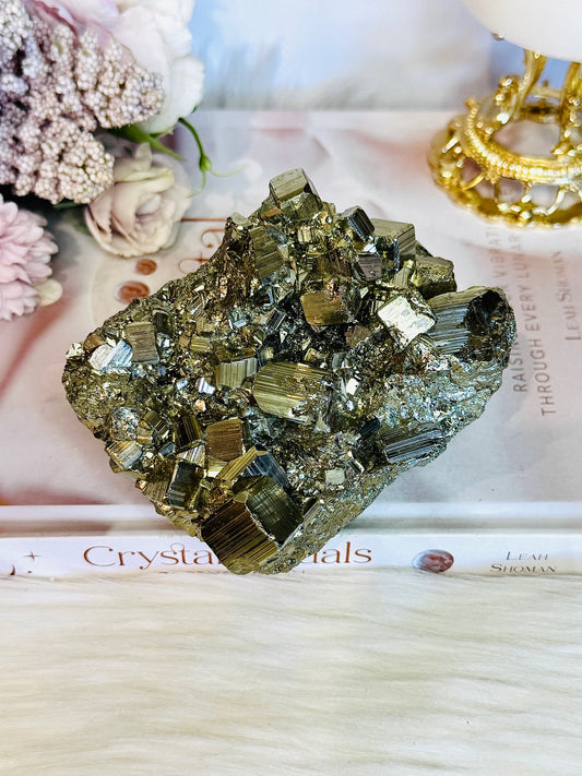 High Grade Natural Large Cubed Pyrite Specimen 1.02KG