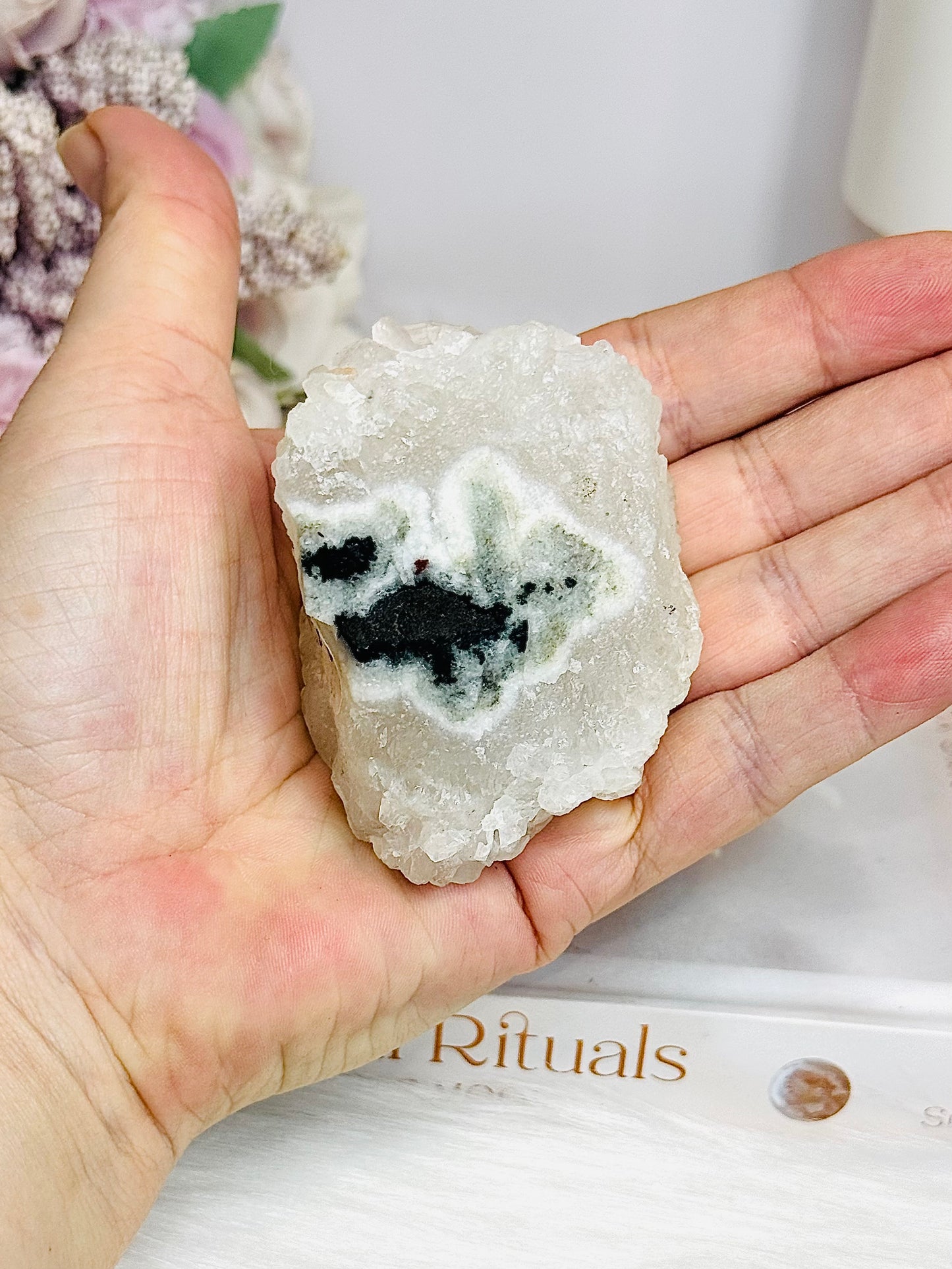 Natural Apophyllite Cluster 134g