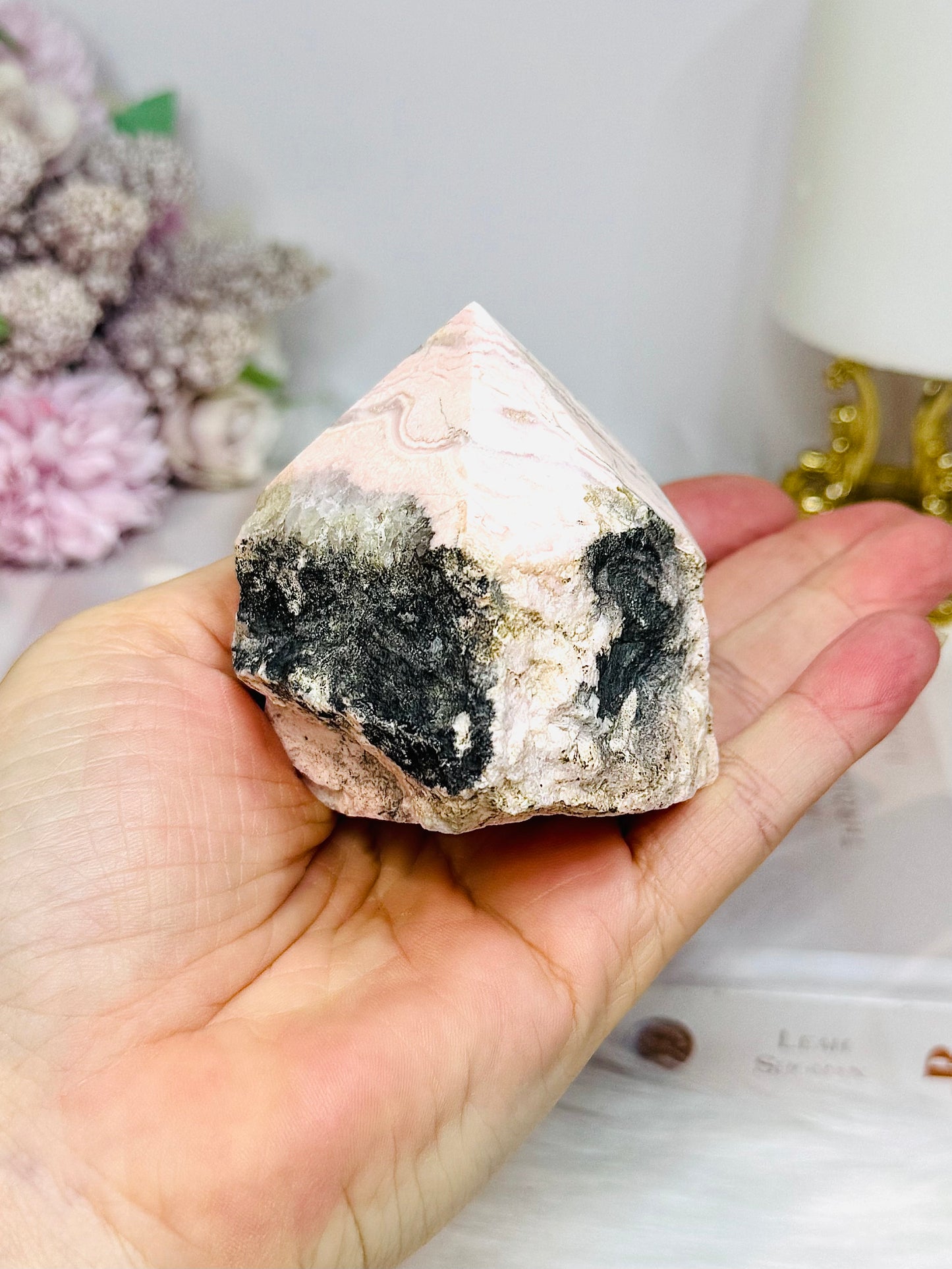 Rhodochrosite Polished Point 260g