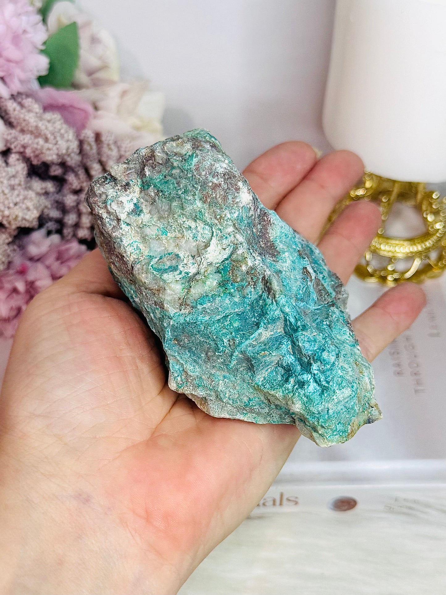 Large Chrysocolla Specimen 424grams