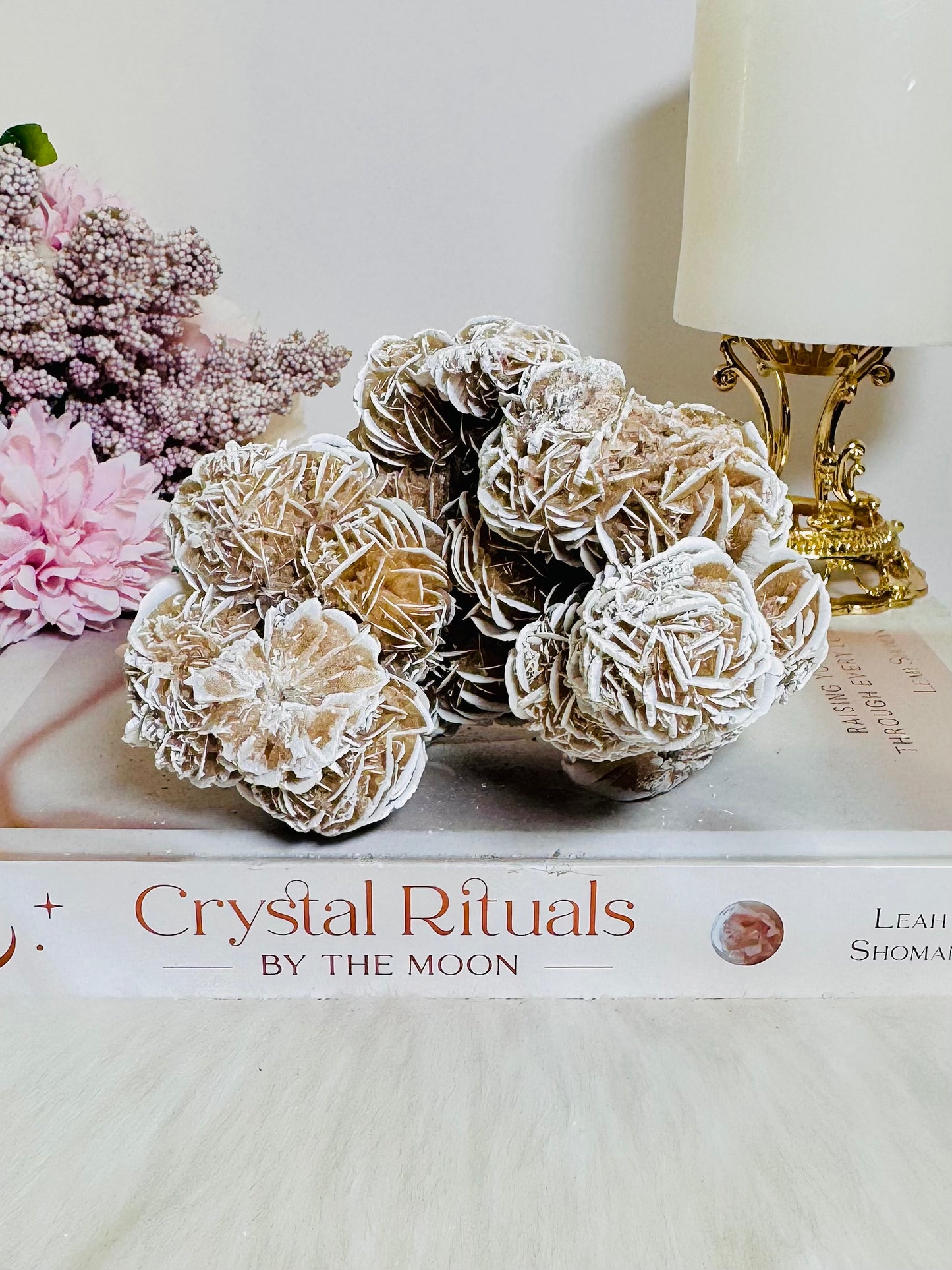 Natural Large Desert Rose Selenite Specimen 403grams