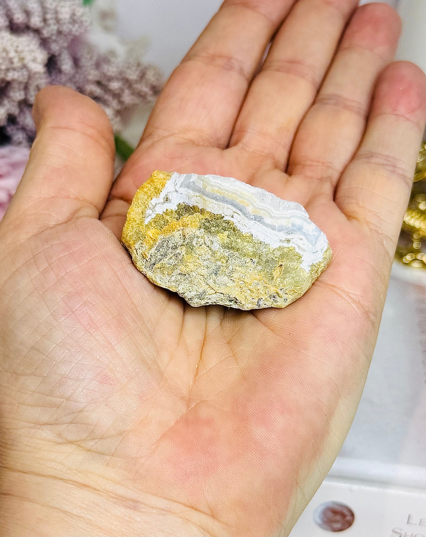 Blue Lace Agate Specimen