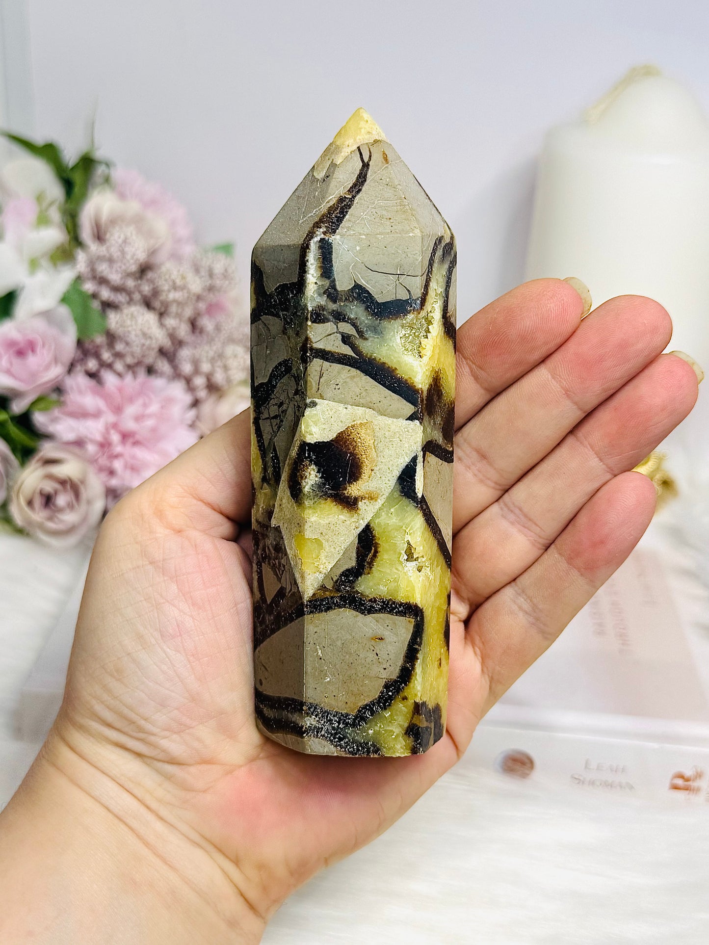 Chunky Septarian Tower 13.5cm