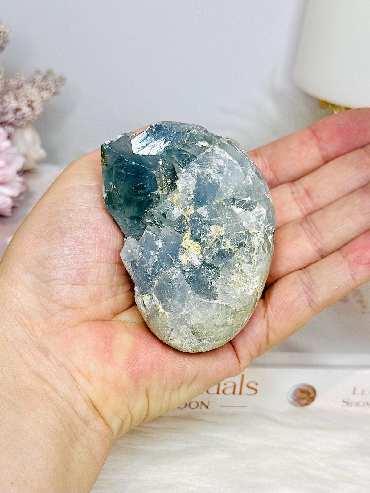 Blue Celestite Freeform 309g
