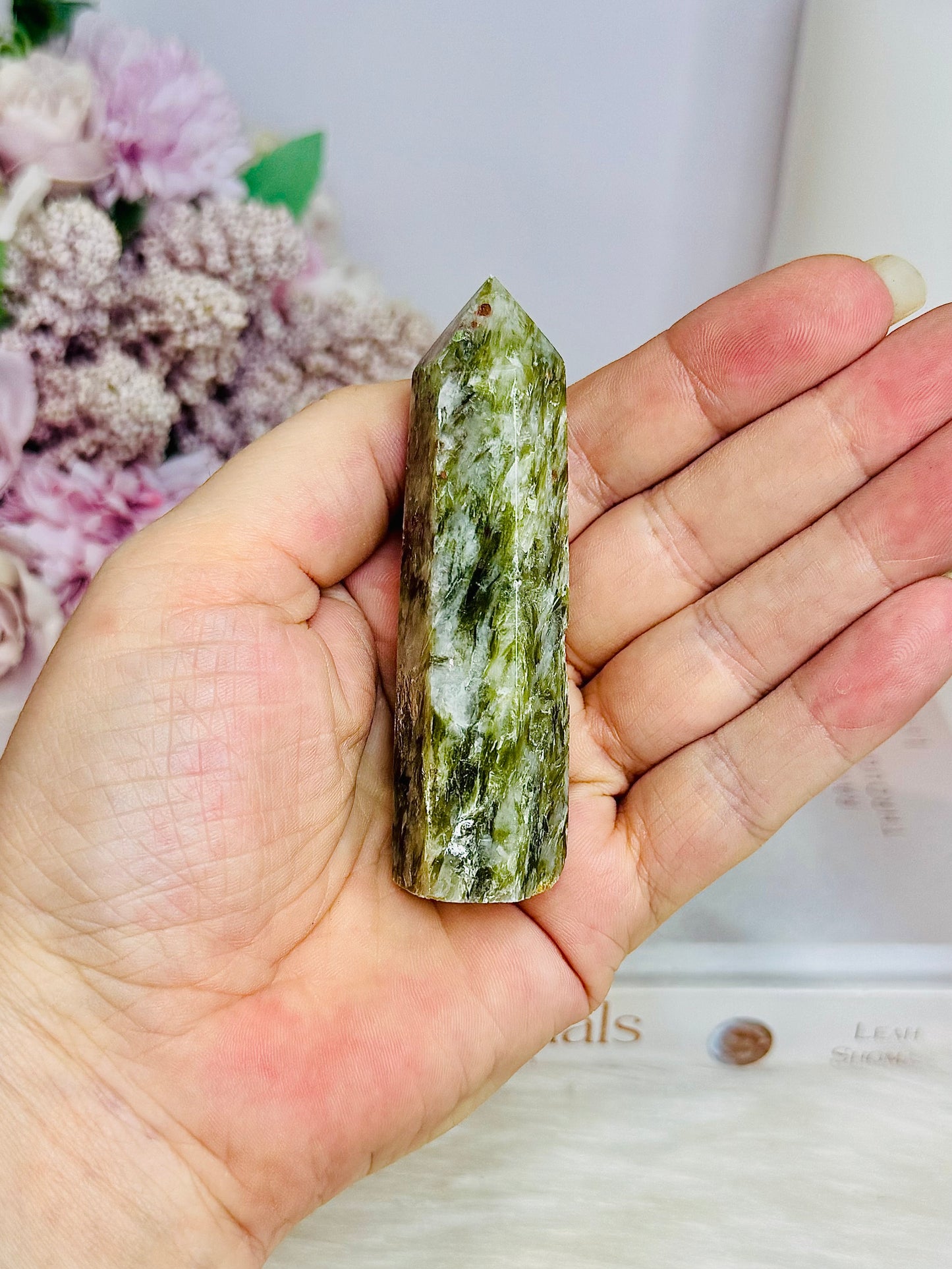 Green Mica Tower 8cm