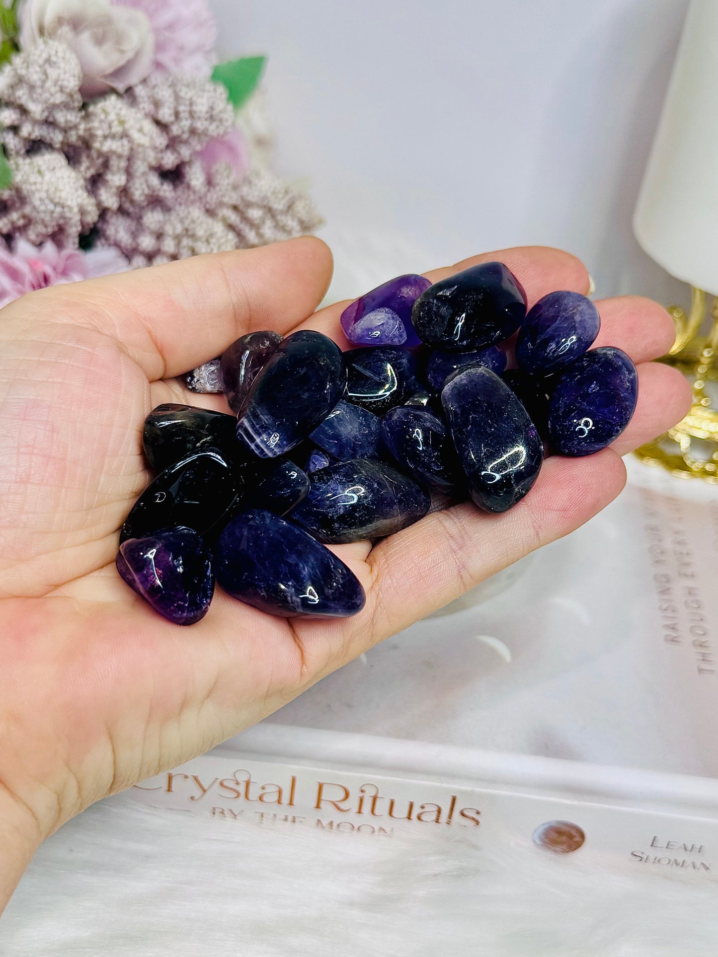 Stone Of Vision ~ Chevron Amethyst Tumbles $8 each x