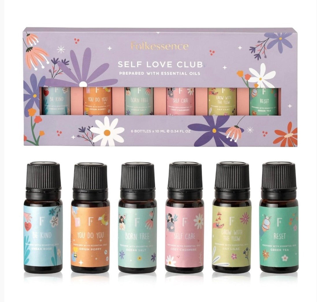 Self Love Gift Pack EssentialOils (Set of 6) 10ml