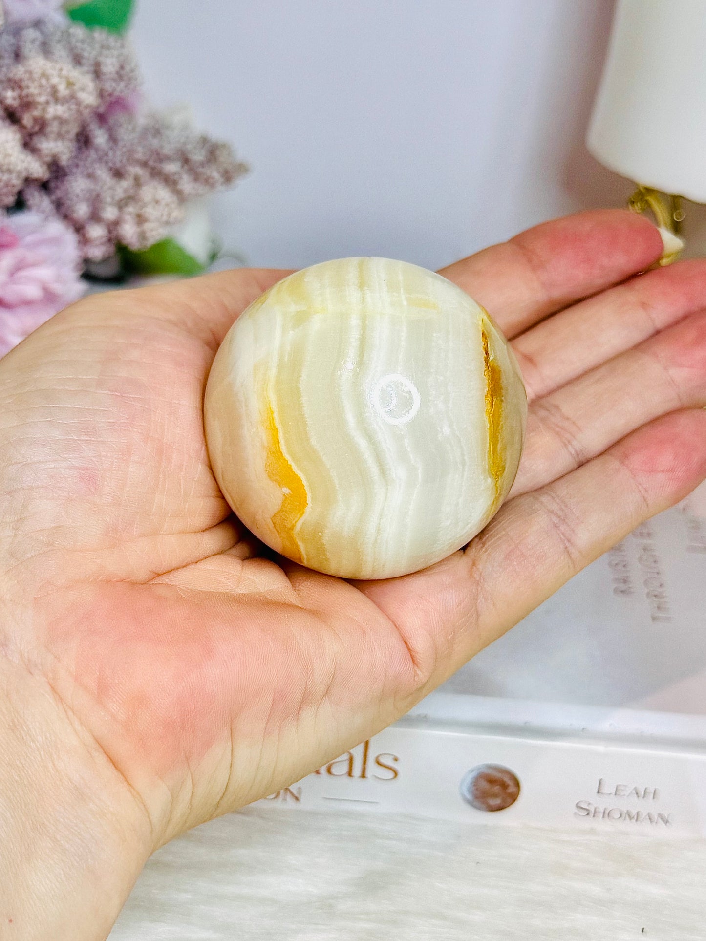 Green Onyx Sphere 187g