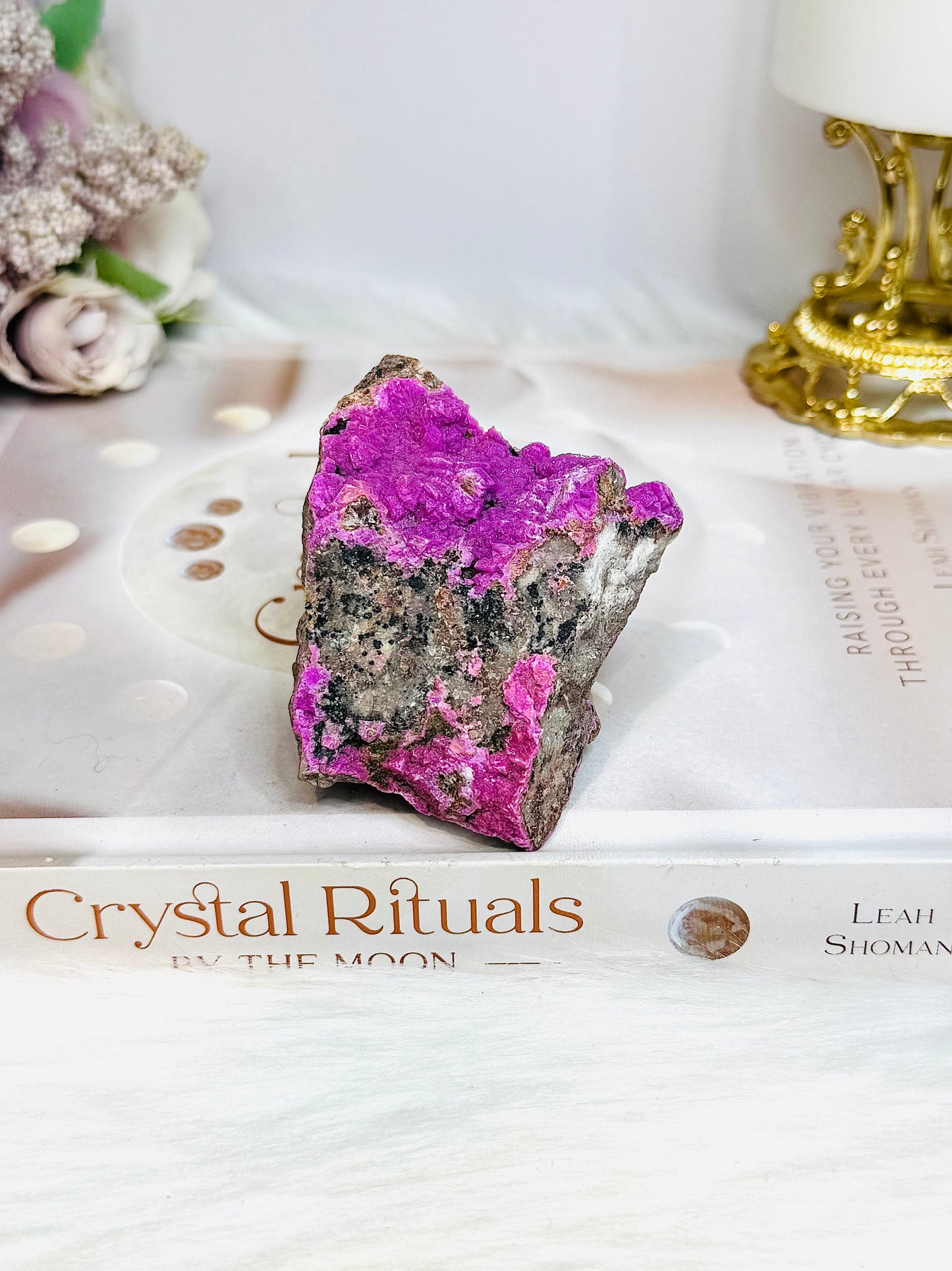 Natural Pink Cobaltian Calcite Specimen 125g