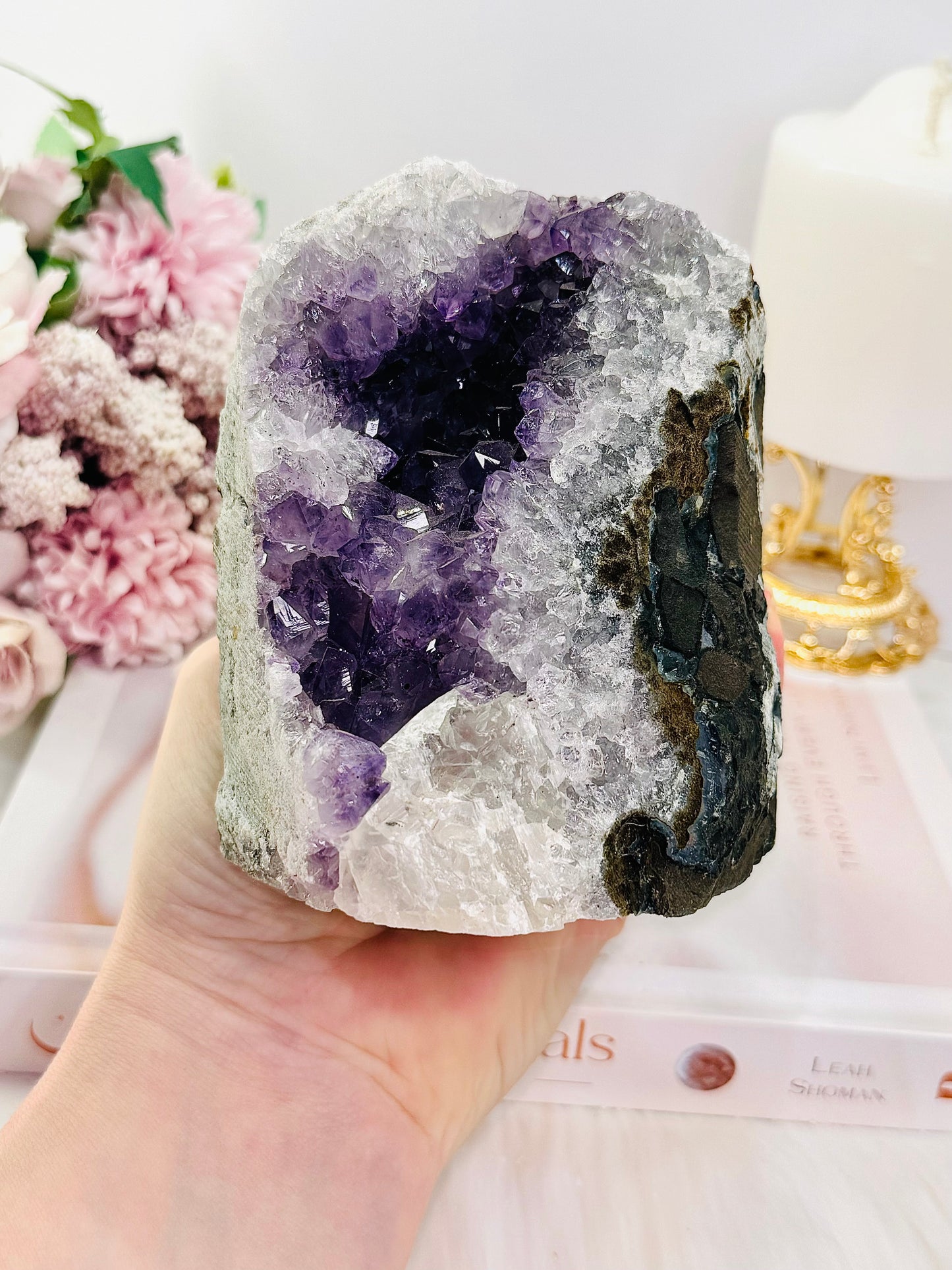 ⚜️ SALE ⚜️ Large Fabulous Natural Amethyst Cluster 12cm 1.23KG