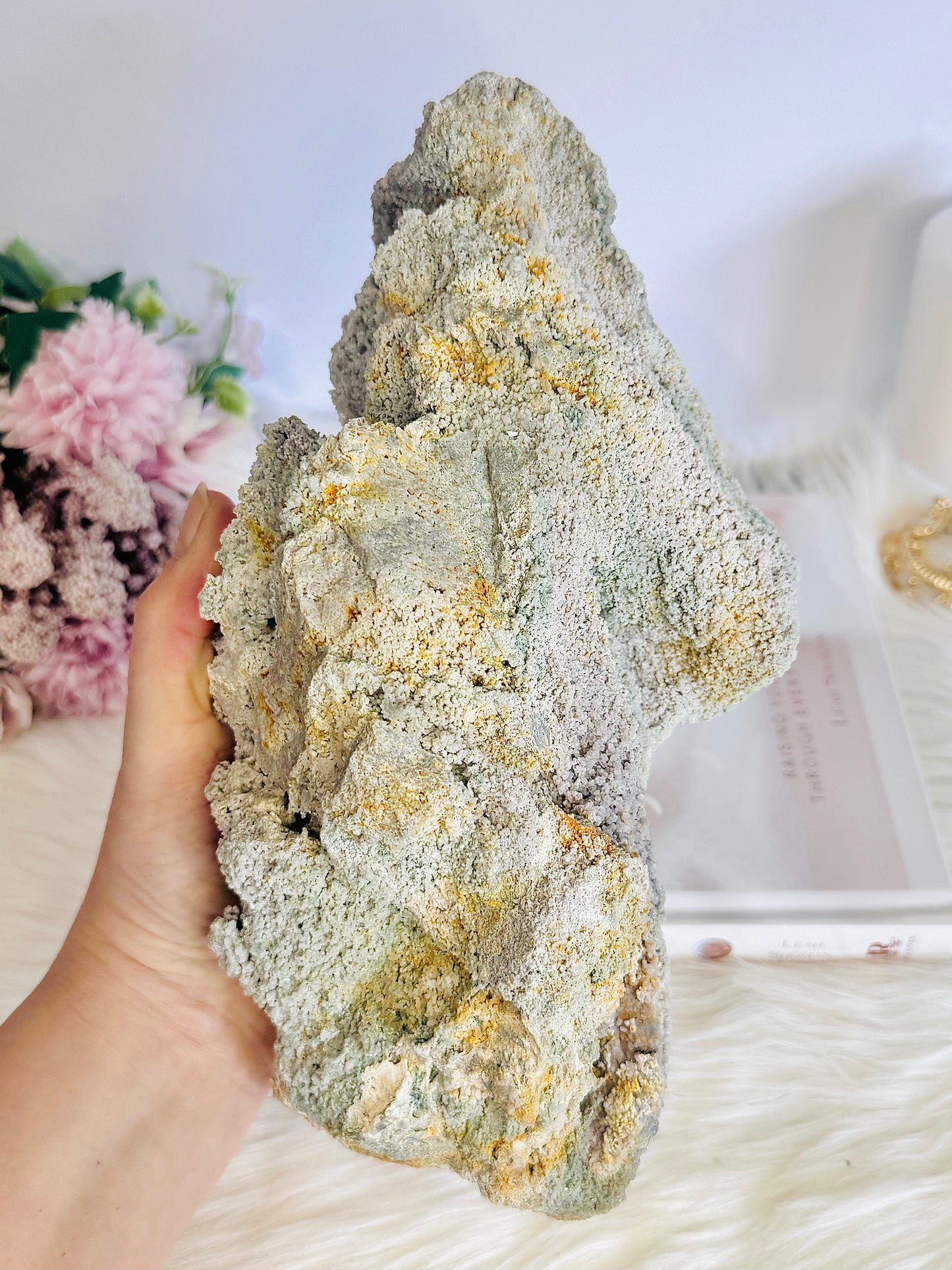 ⚜️ SALE ⚜️ Huge 26cm 2.15KG Natural Grape Agate | Purple Chalcedony Specimen