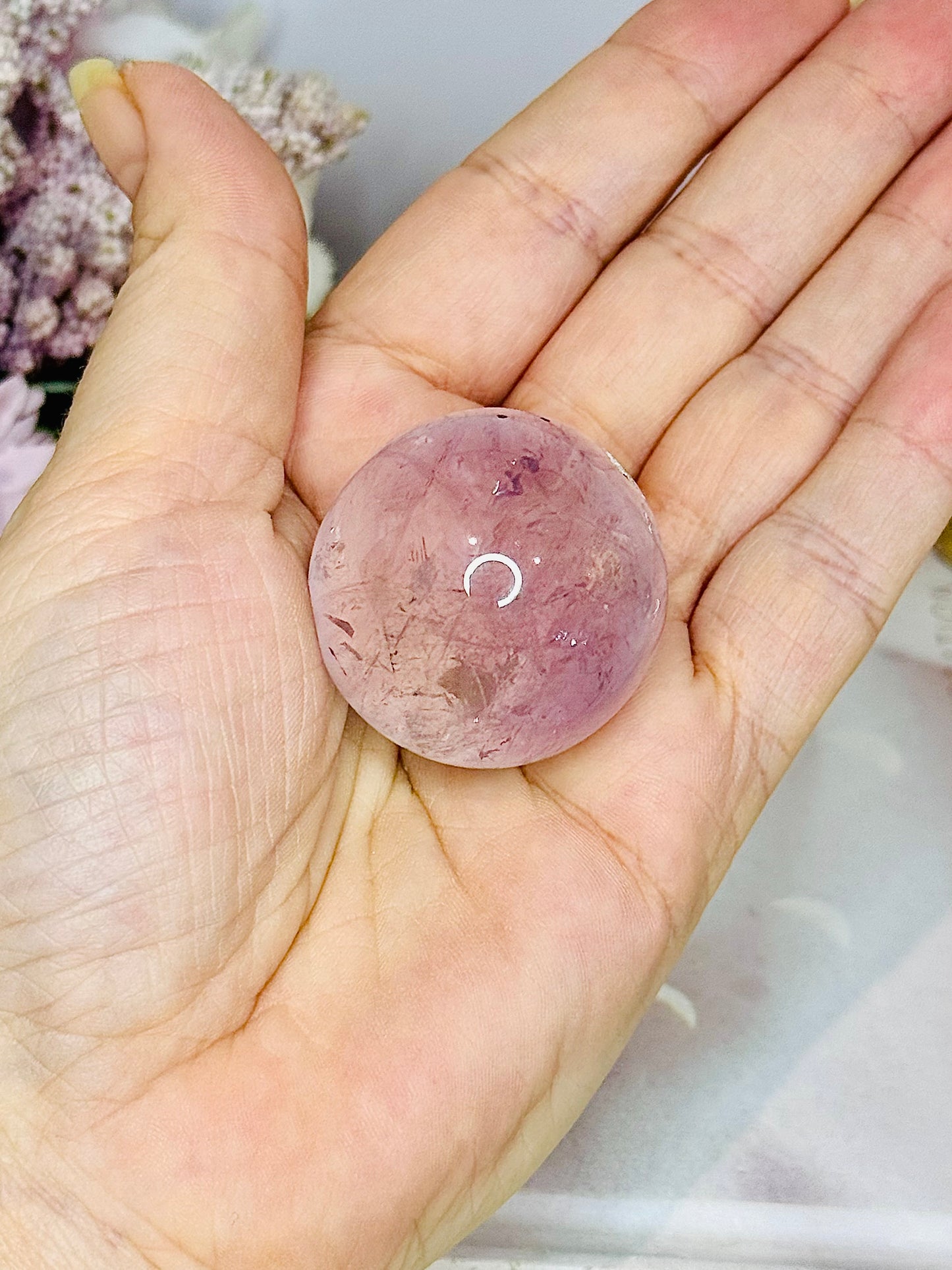 Small Amethyst Sphere on Stand