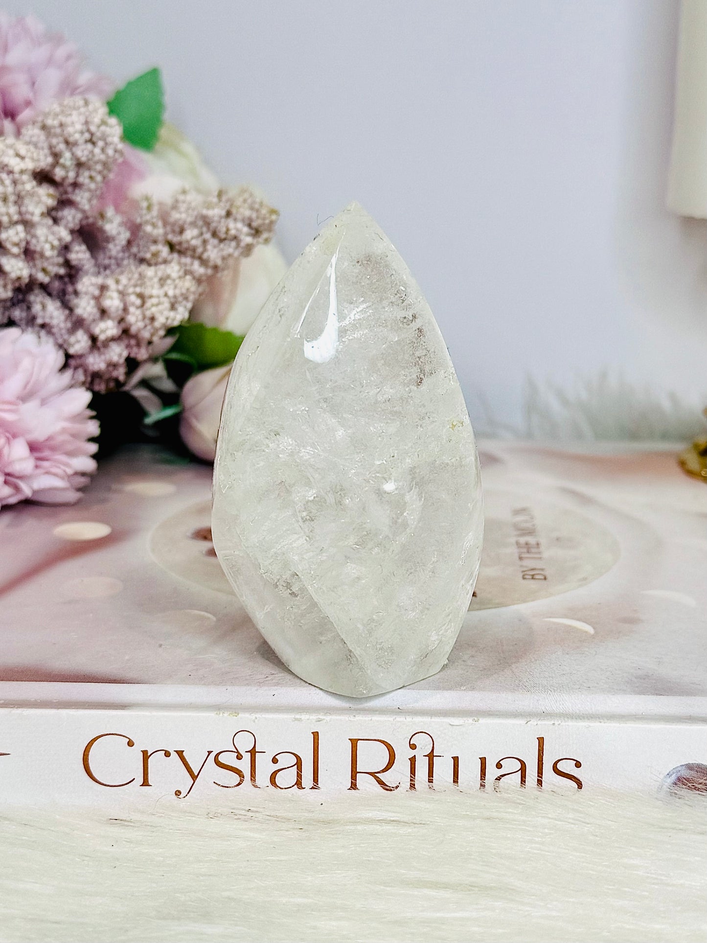Clear Quartz Flame | Freeform 8cm