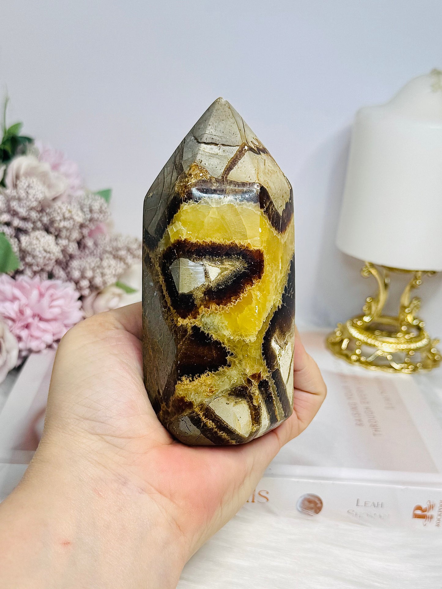 Chunky Septarian Tower 12cm 418g