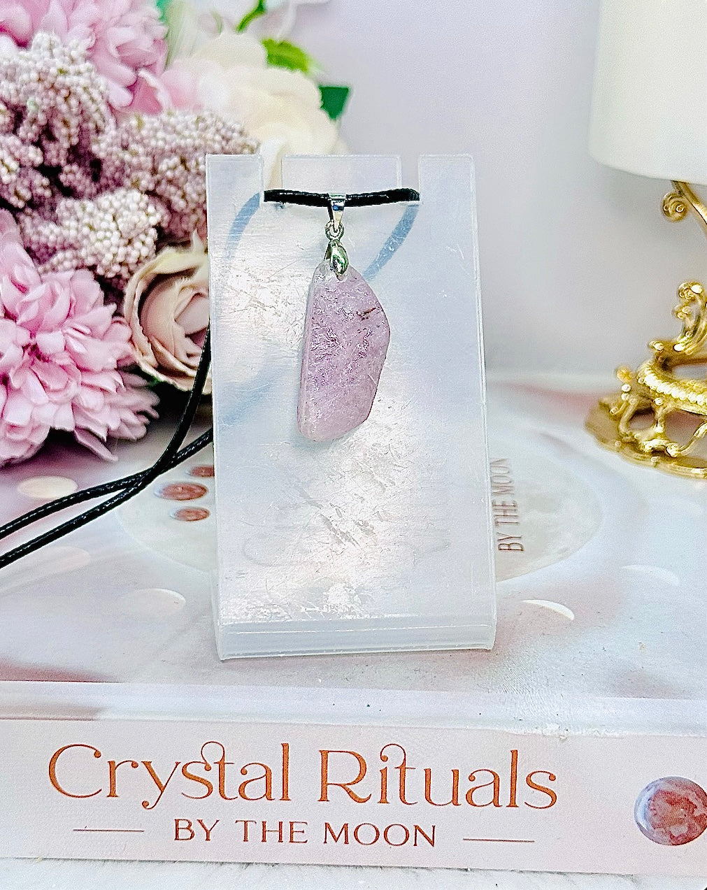 Kunzite necklace on sale