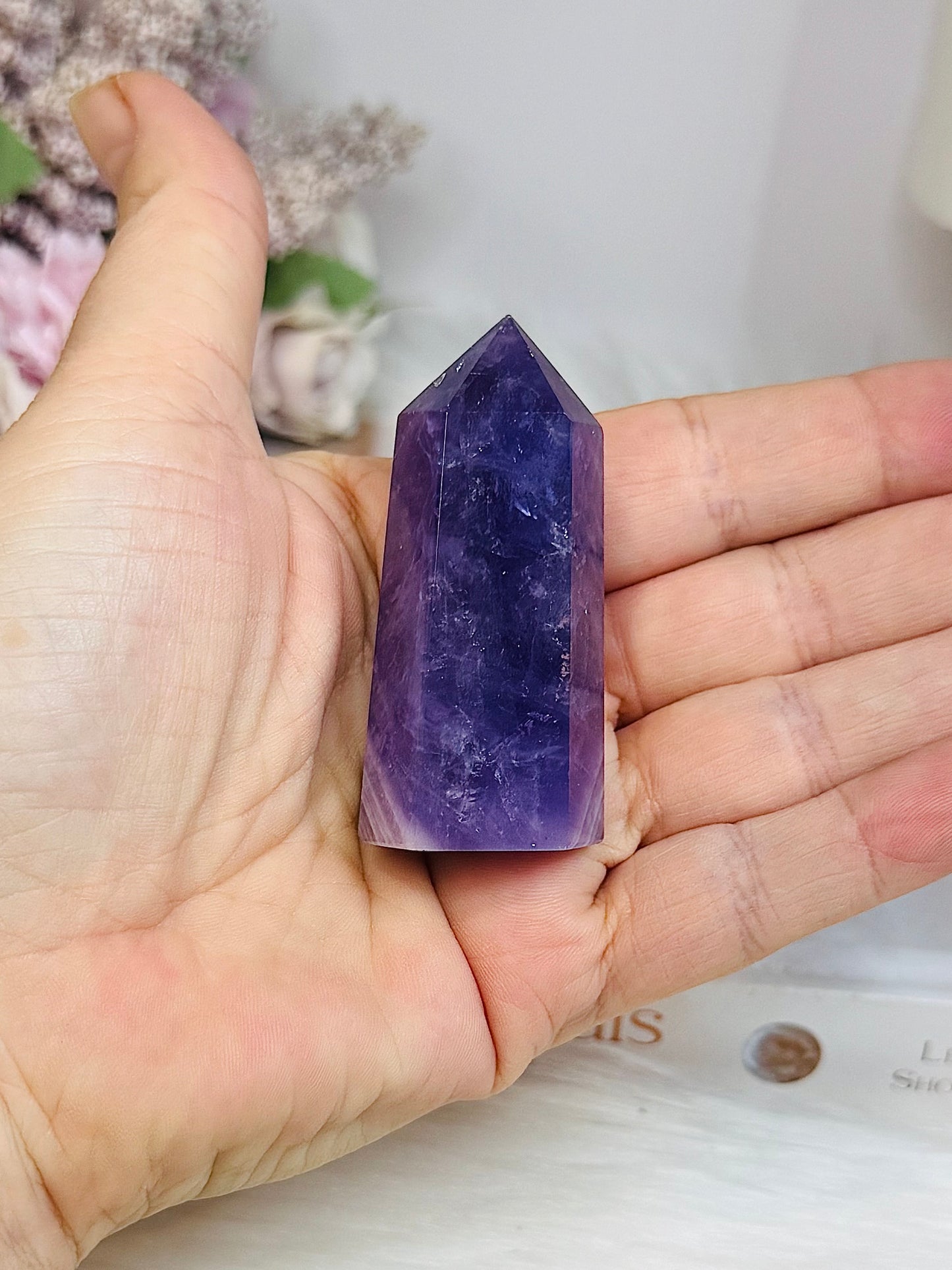 Chevron Amethyst Point 6cm