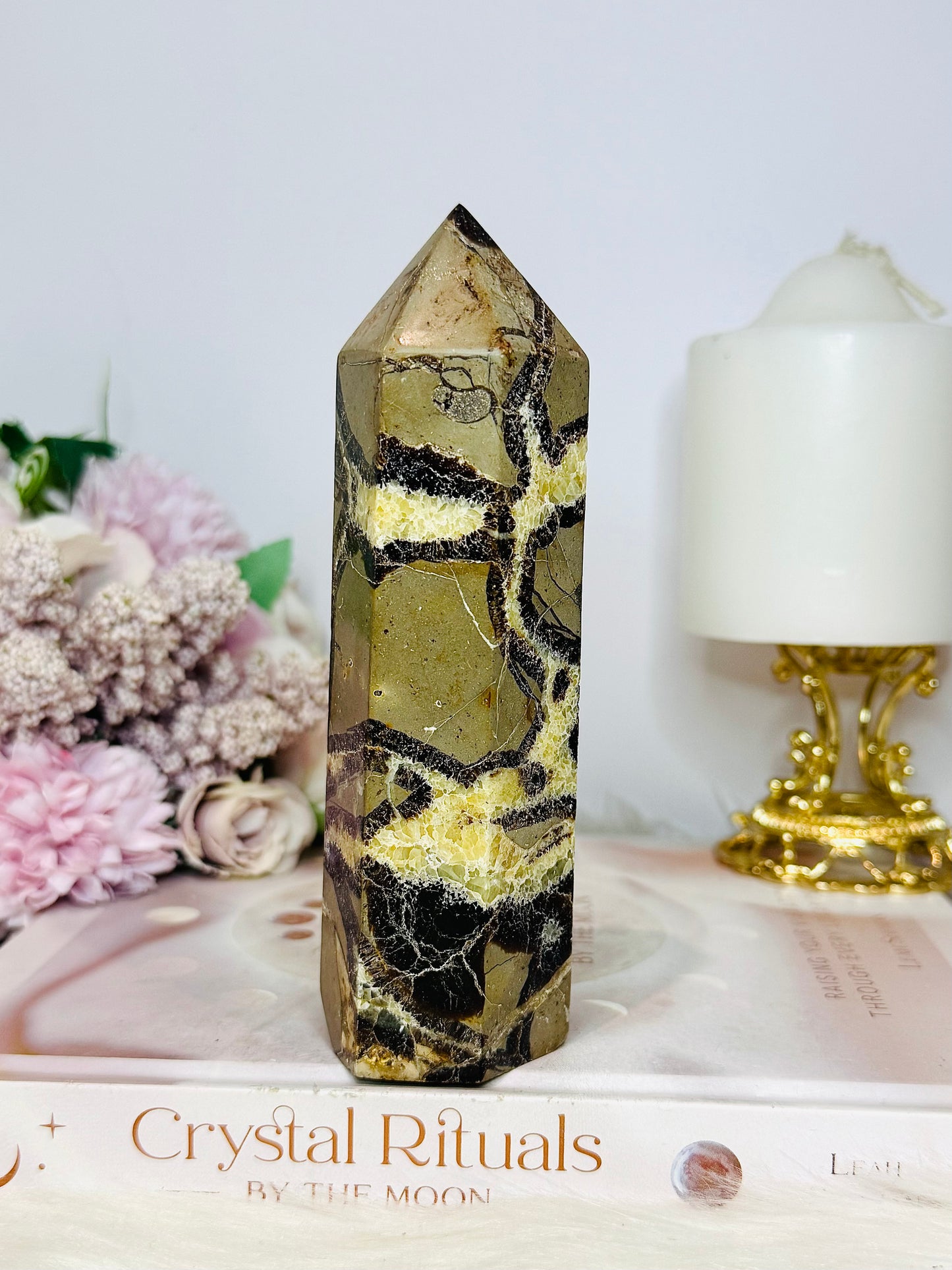 Large 15cm Septarian Tower