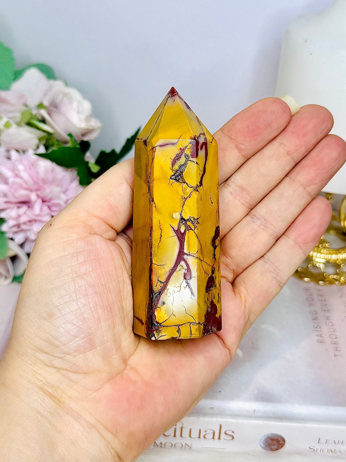 Mookaite Jasper Chunky Tower 9.5cm