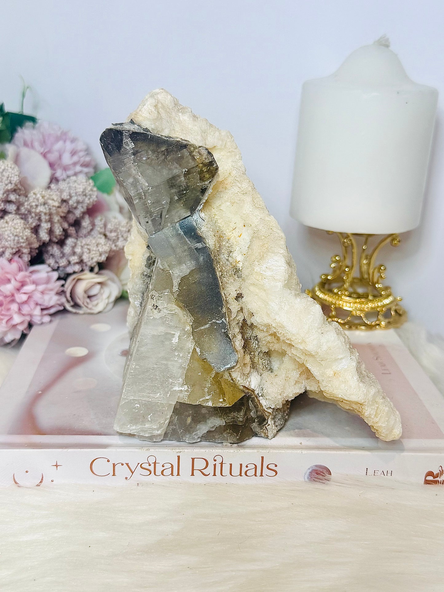 Large Natural Calcite Specimen 1.3KG