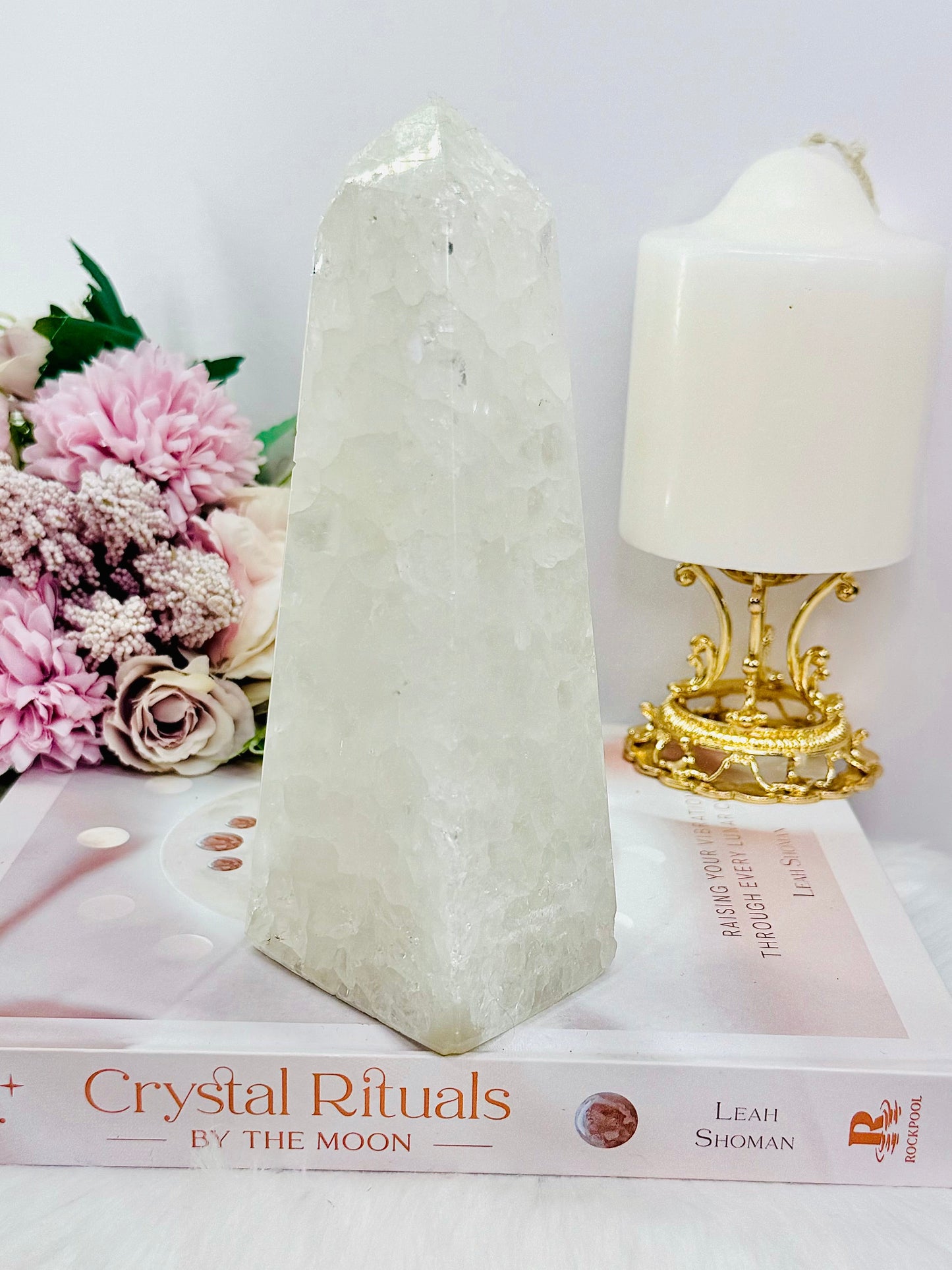 Large Agate Obelisk | Tower From Brazil 772gram 17cm