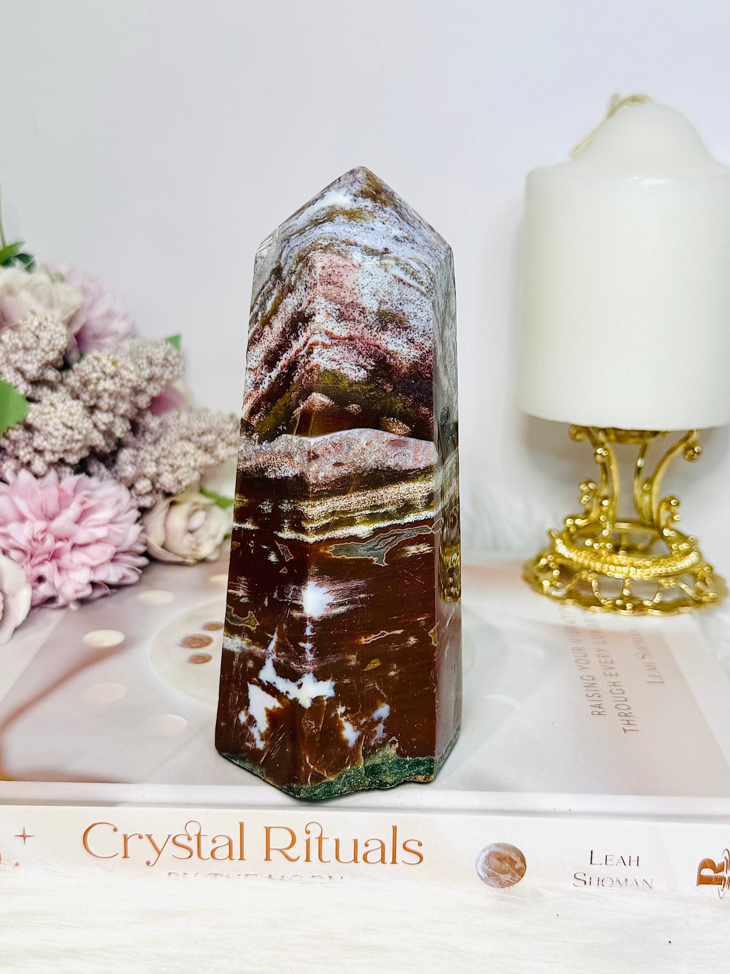 Chunky Ocean Jasper Tower 14cm 620g