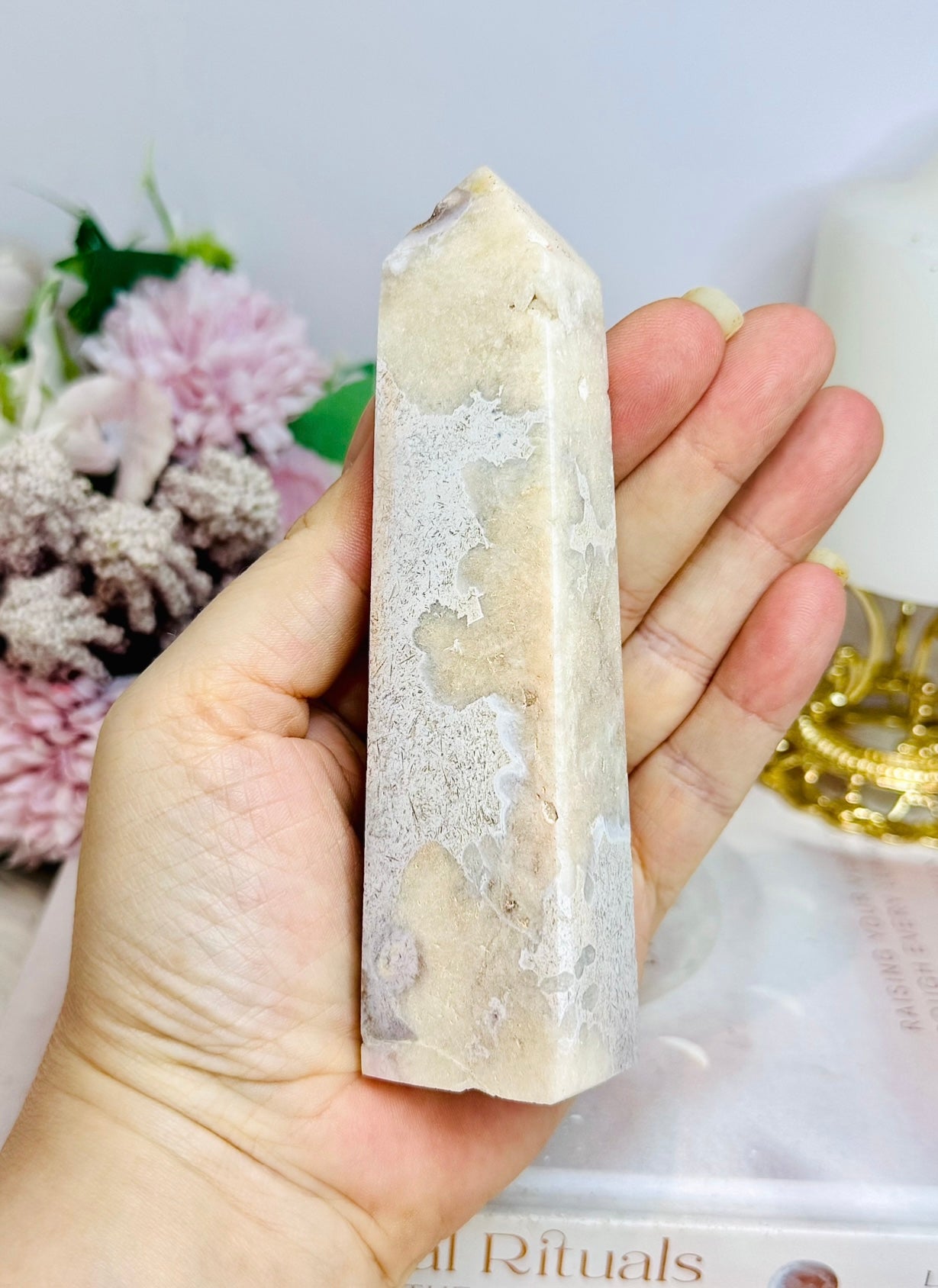 Pink Amethyst Tower 12.5cm