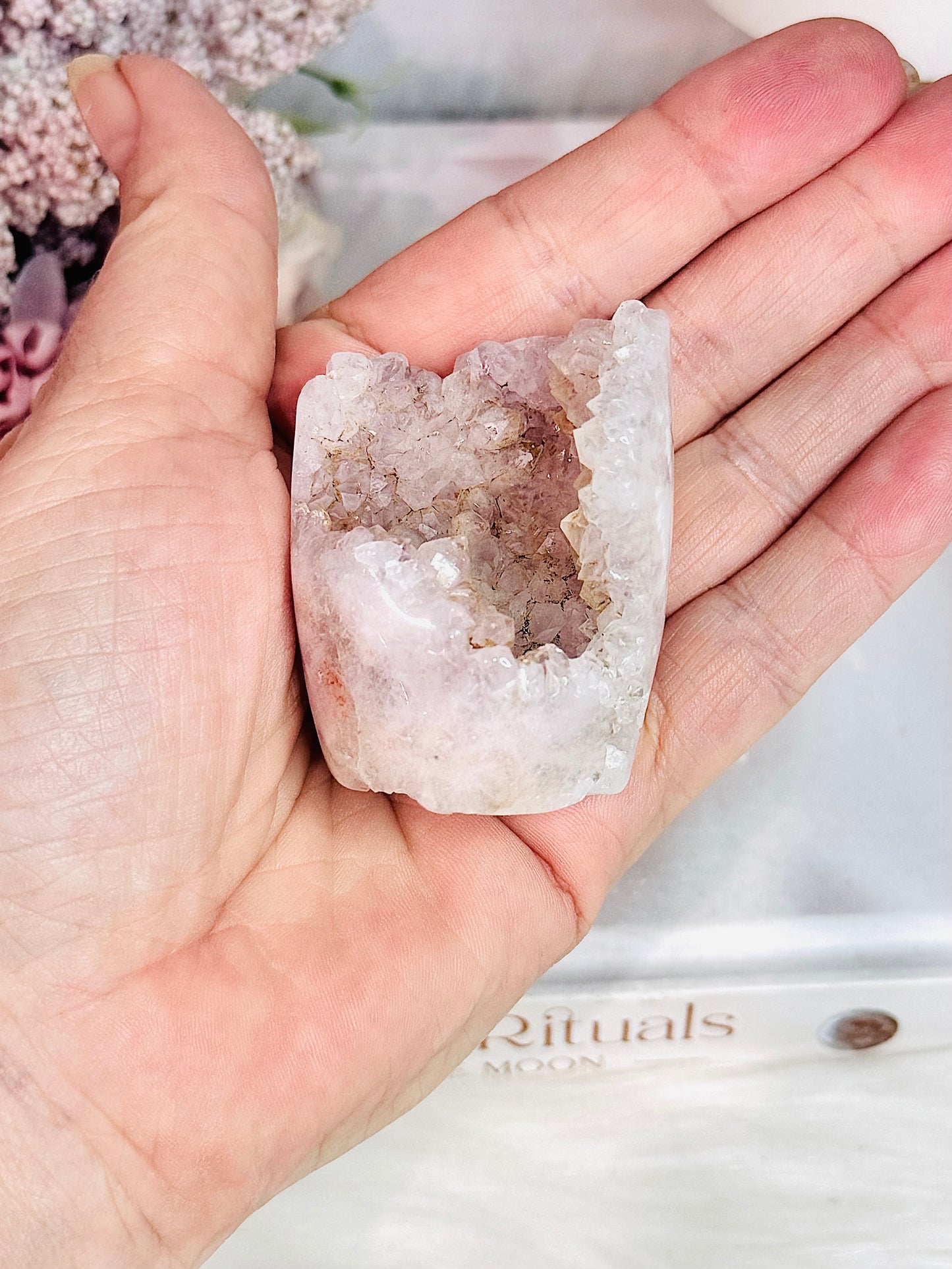 Druzy Pink Amethyst Natural Freeform 5cm