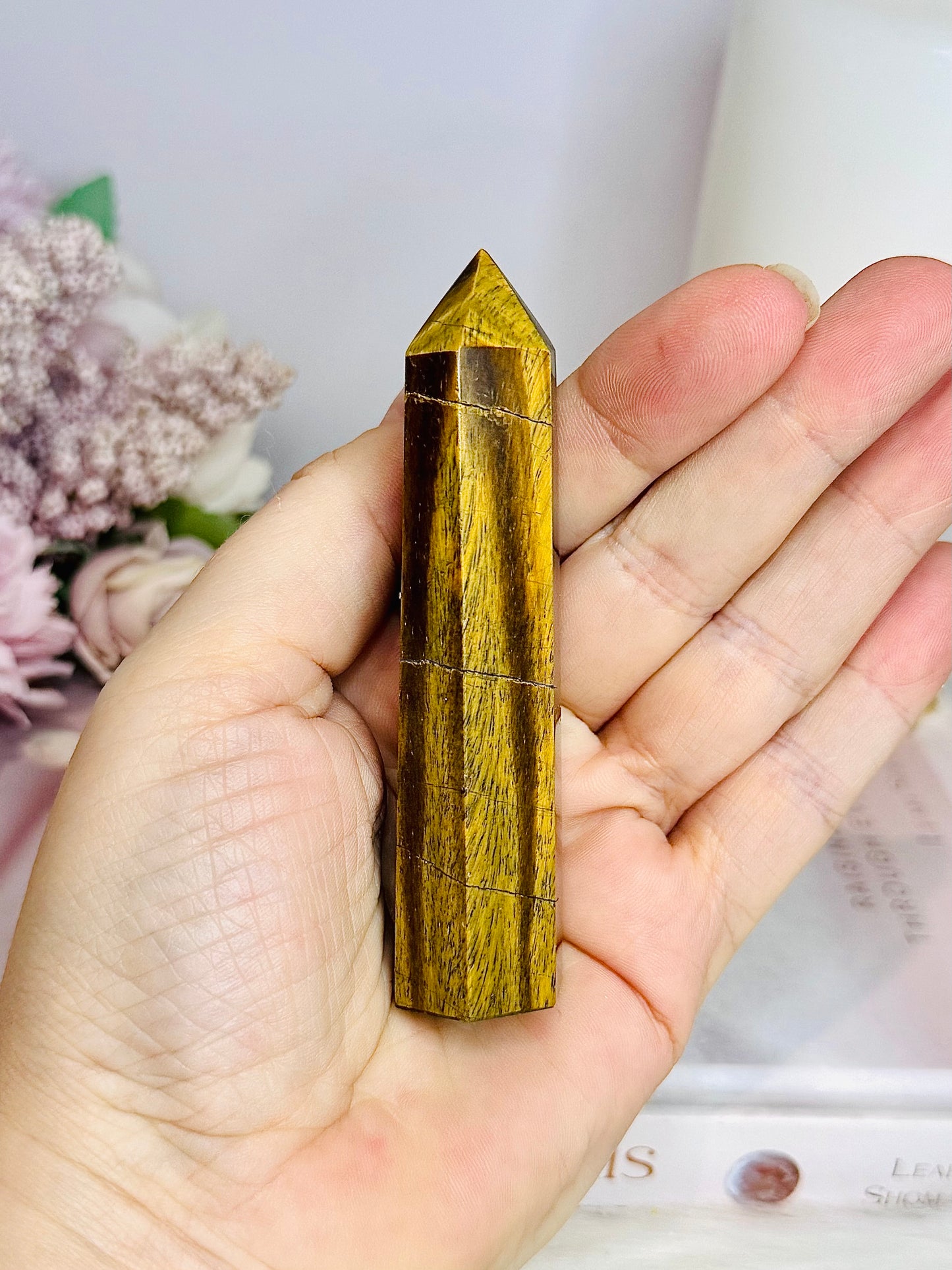 Tigers Eye Tower 9cm