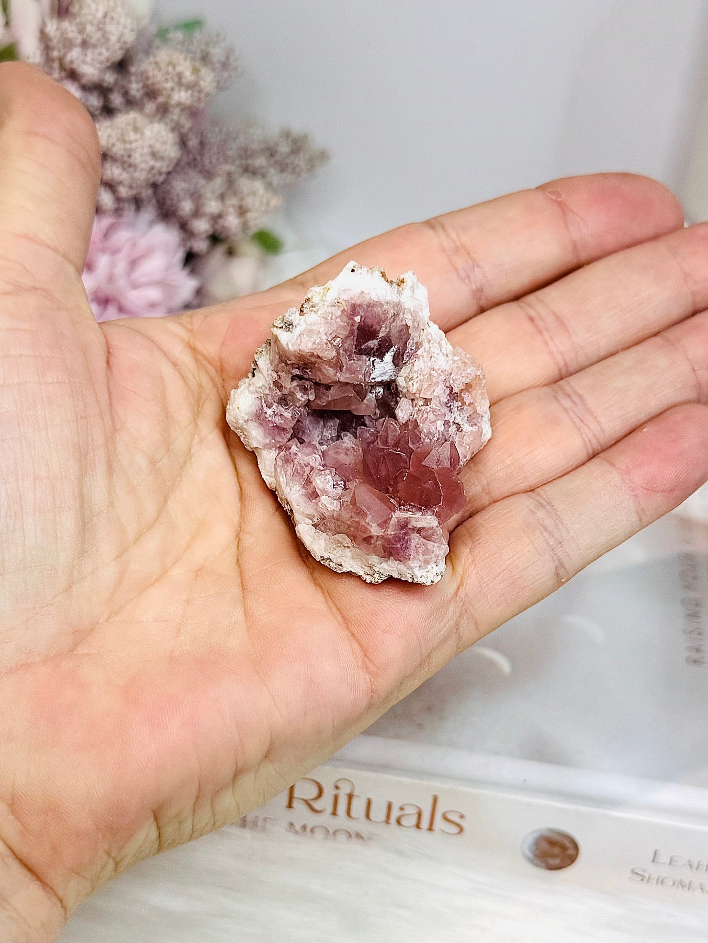 Pink Amethyst Geode