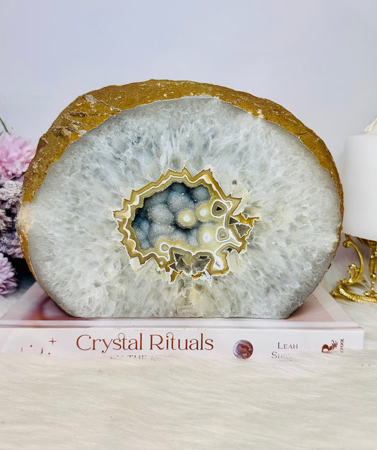 Huge High Grade Sugar Druzy Agate Freeform 2.94KG