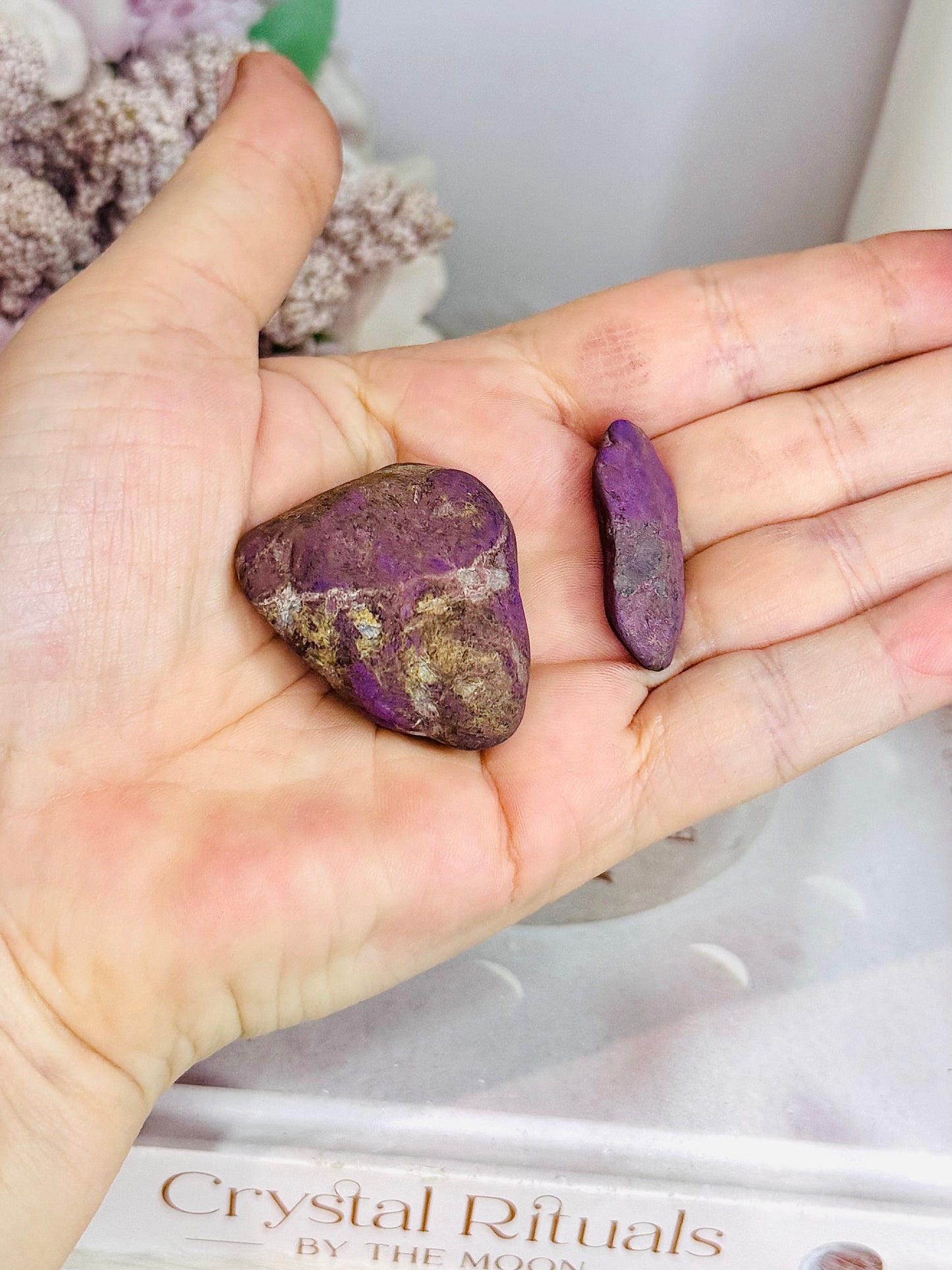 Natural Purpurite Specimens