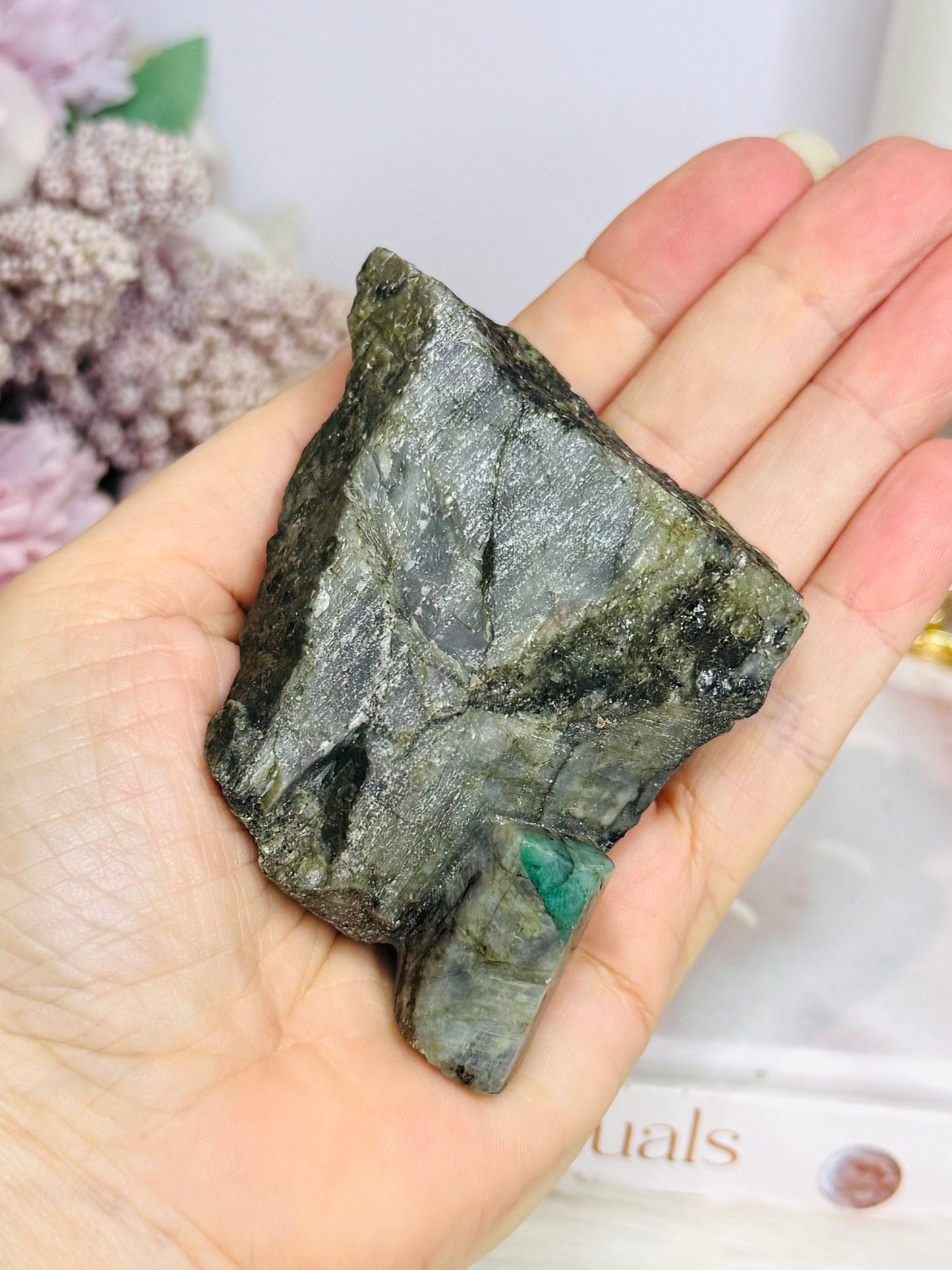 Natural Emerald Specimen On Matrix From Brazil 246g
