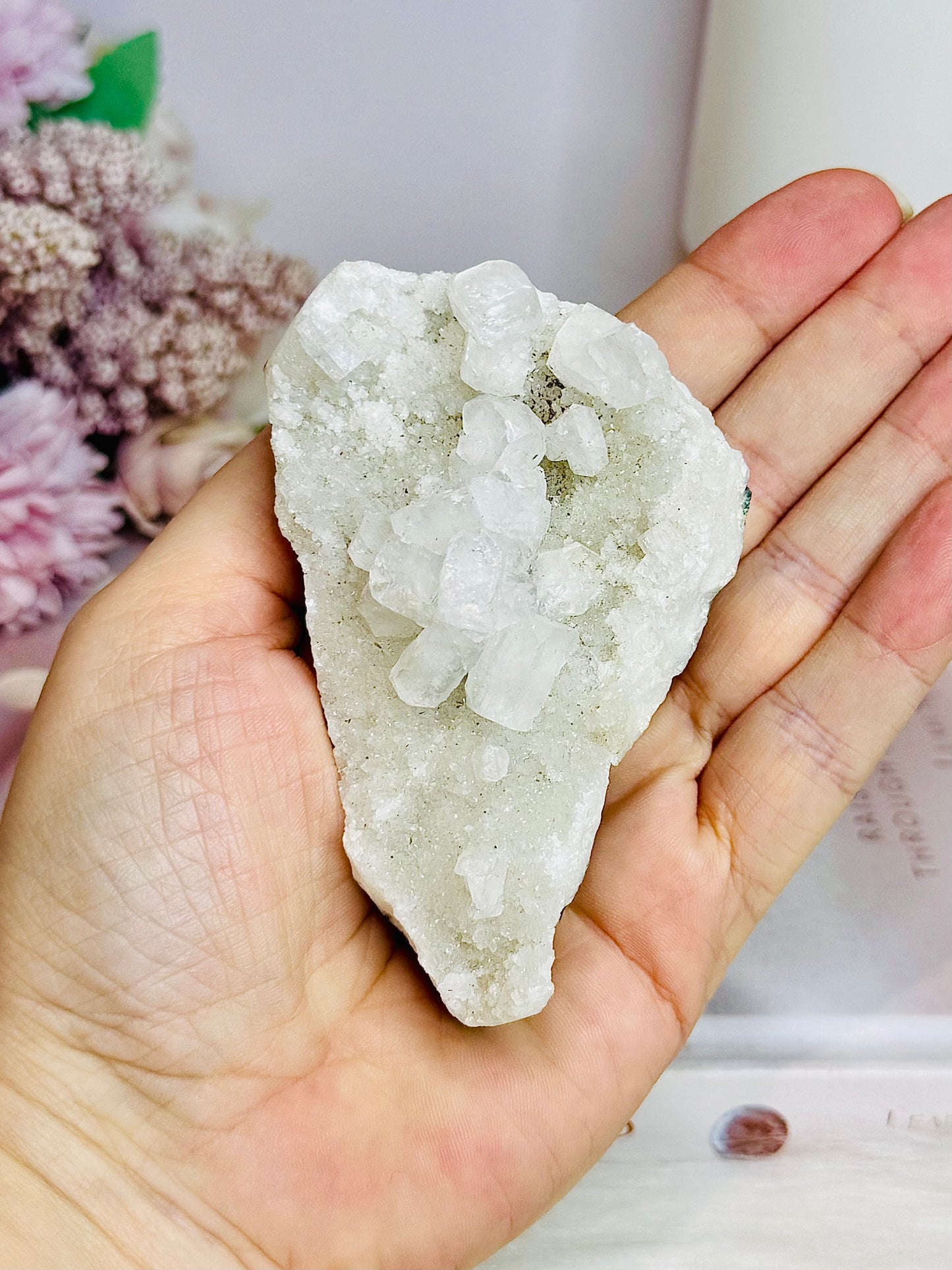 Natural White Apophyllite Freeform 9cm